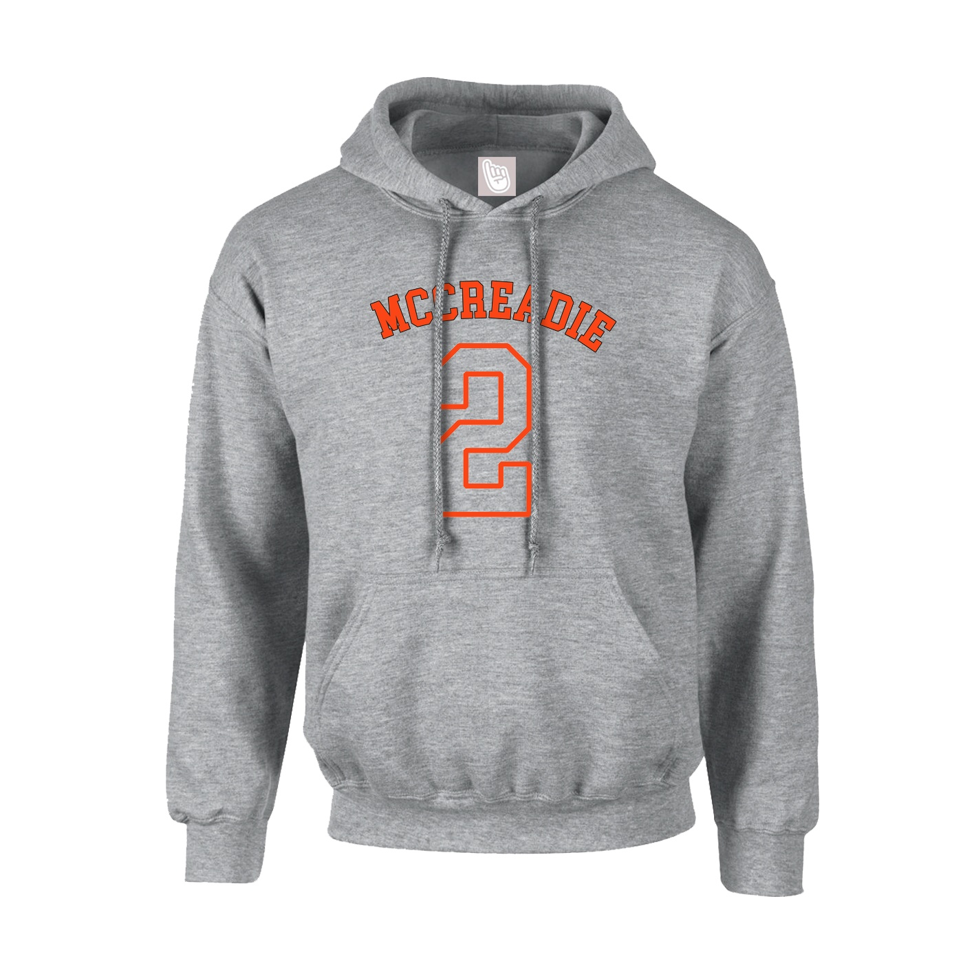 Youth Hoodie — Shirsey Arch in Grey