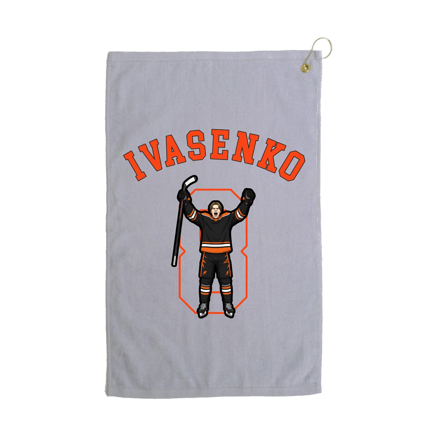 Golf Towel — Shirsey Arch in Grey