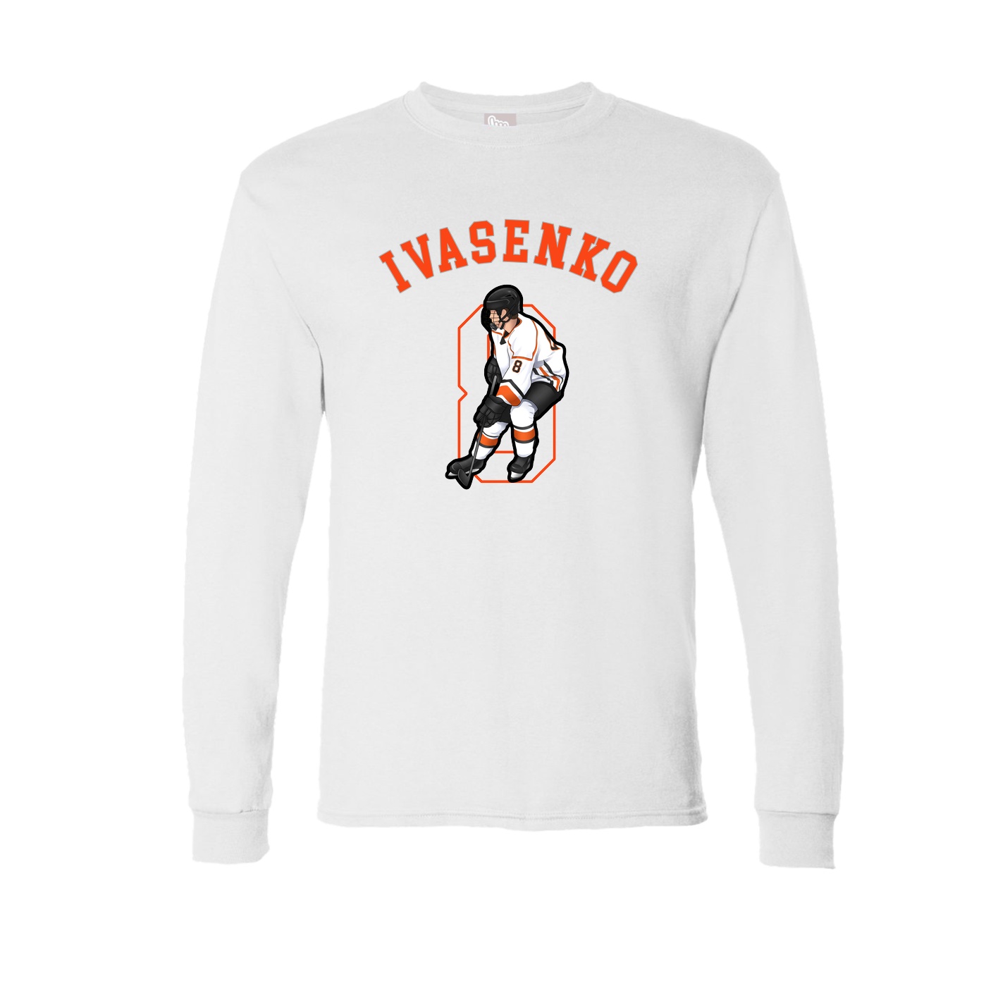 Long Sleeve Tee — Shirsey Arch in White