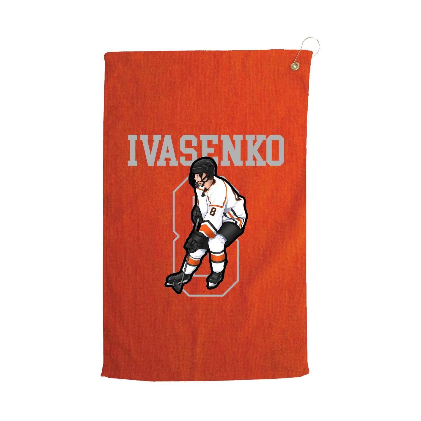 Golf Towel — Shirsey in Orange