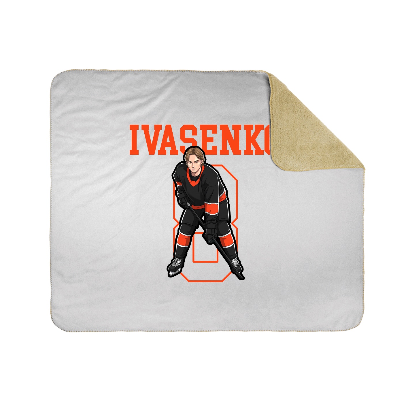 50x60 Sherpa Lined Throw Blanket