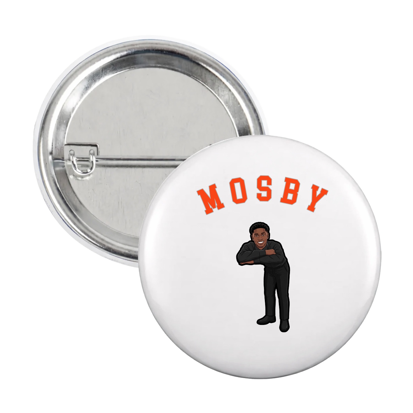 Game Day Button — Shirsey Arch in White