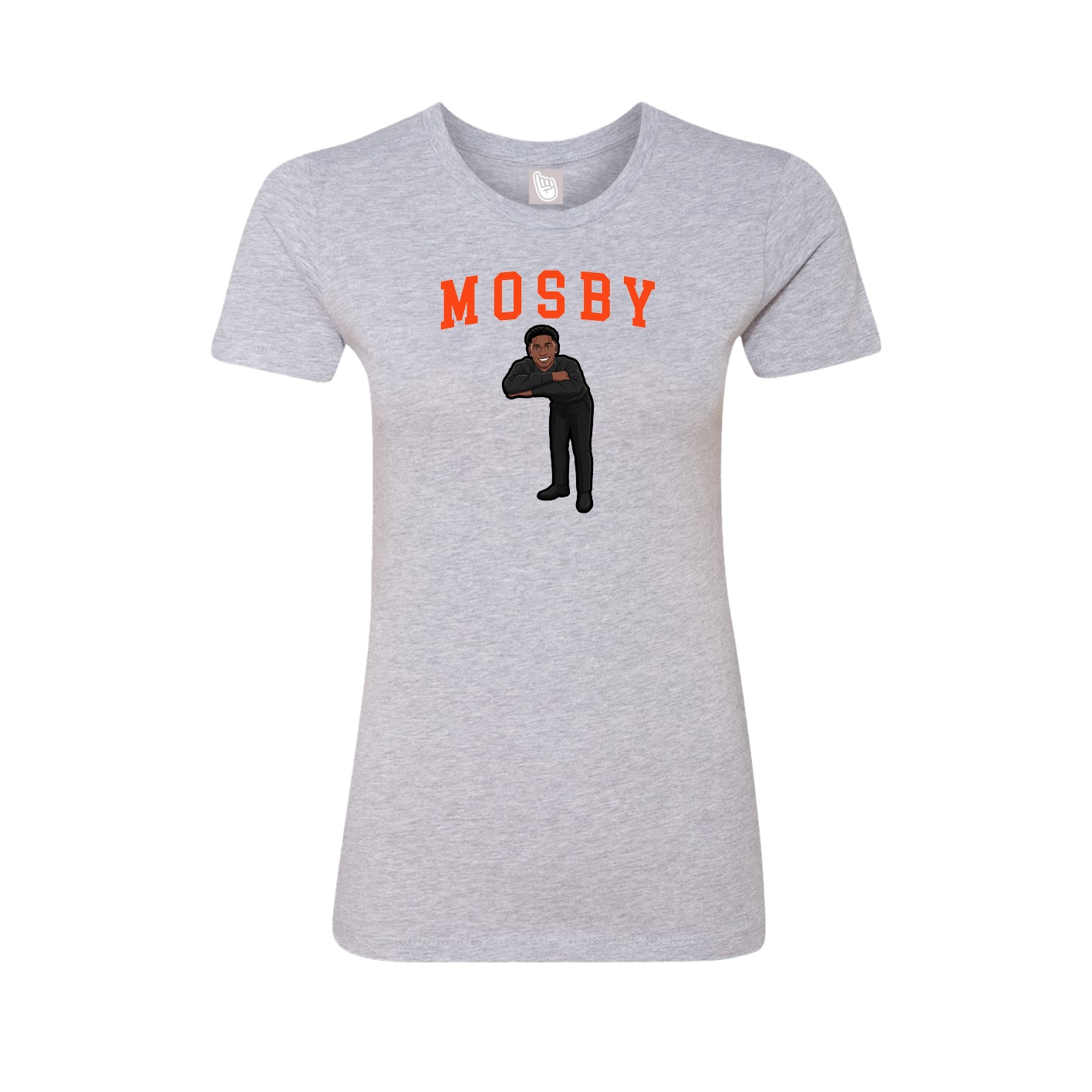Fitted Women's Tee — Shirsey in Grey