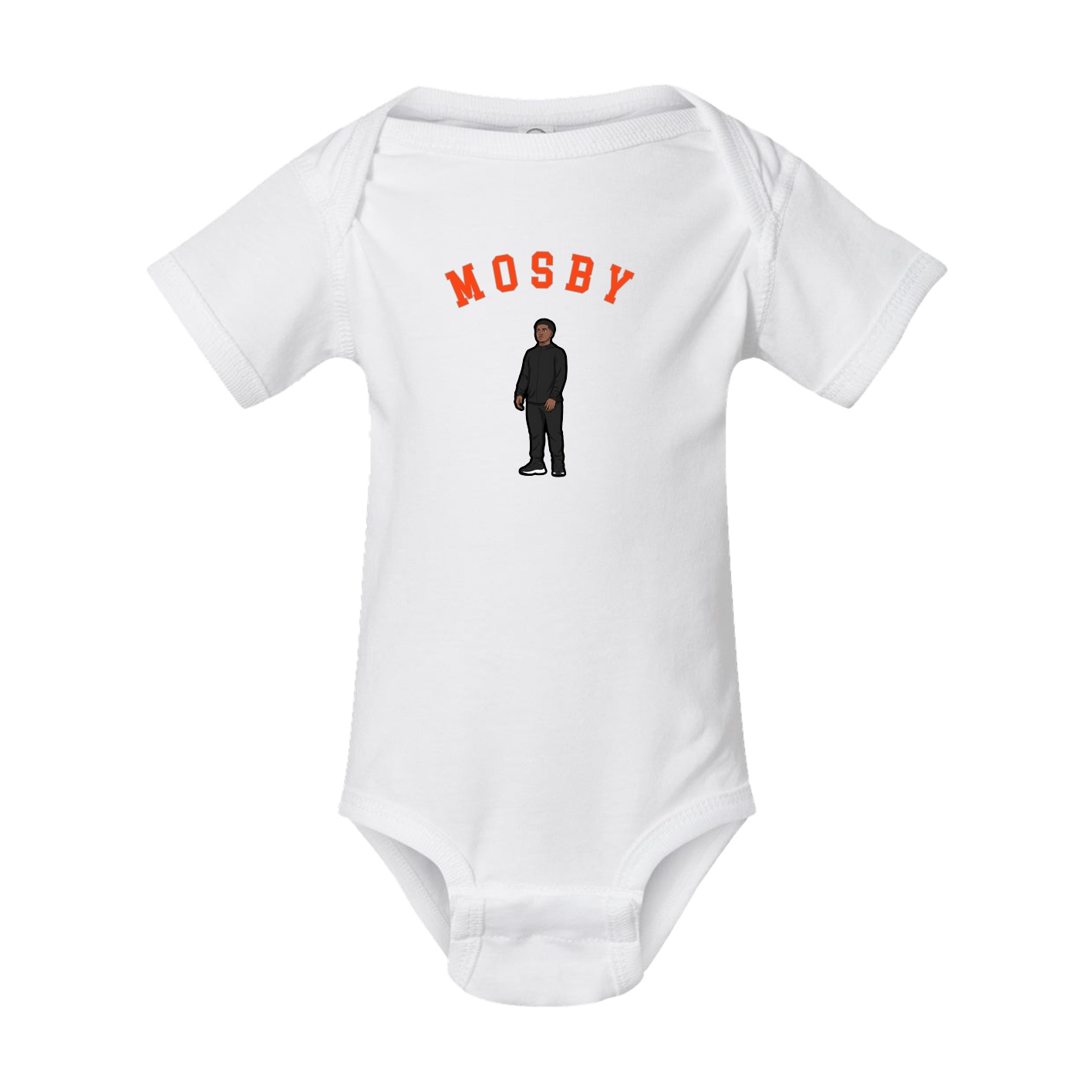 Baby Onesie — Shirsey Arch in White