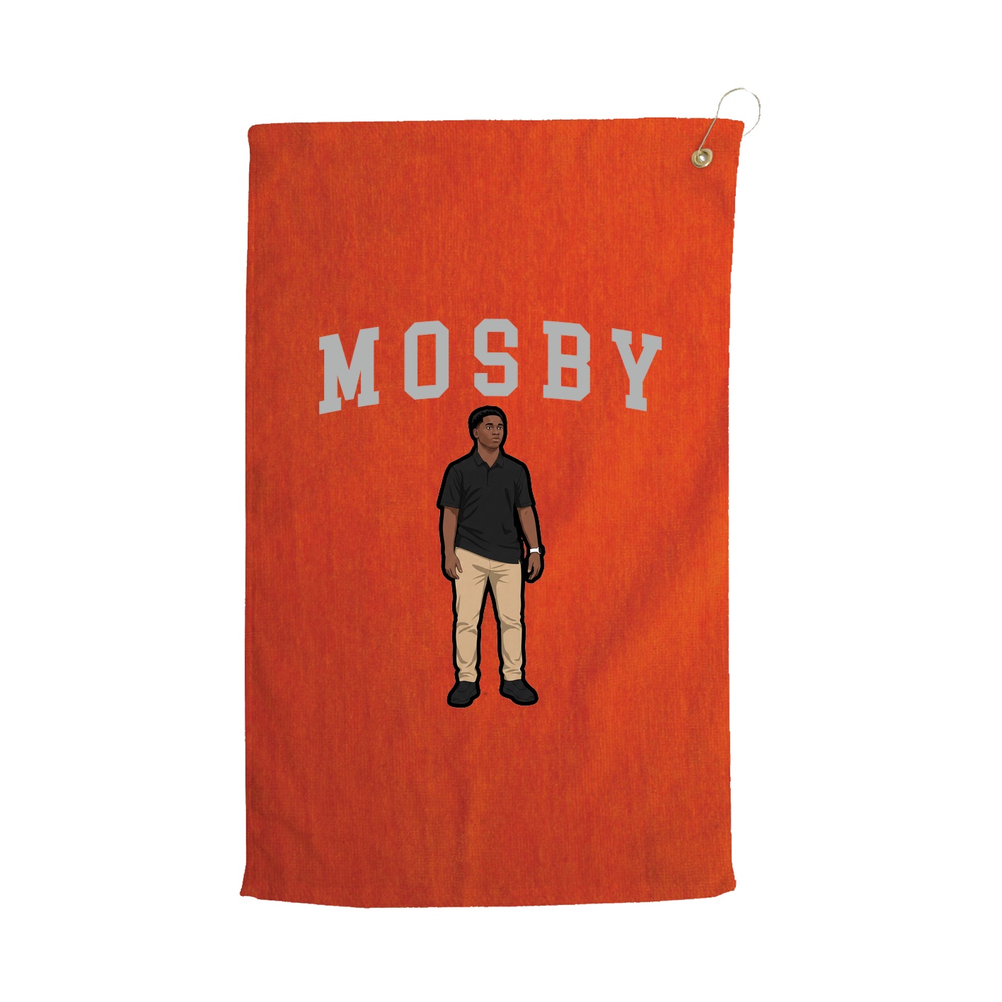 Golf Towel — Shirsey in Orange
