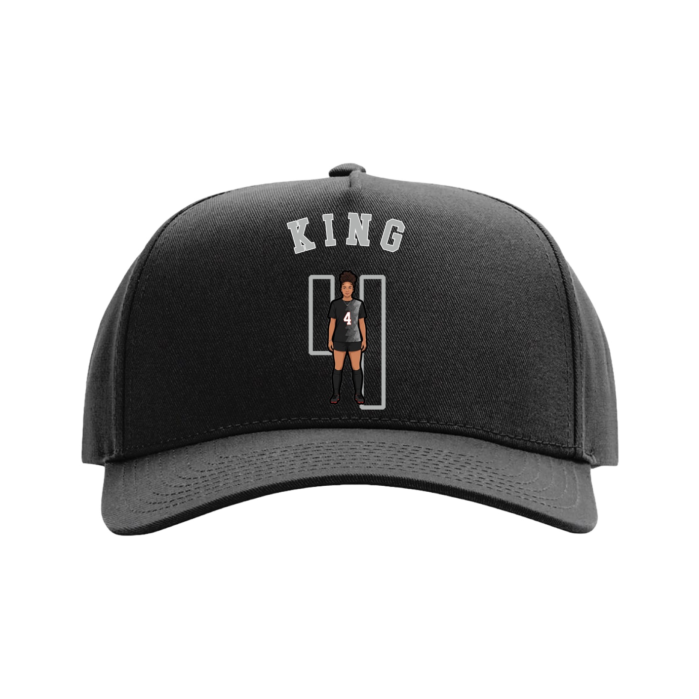 Full Fabric Five-Panel Champ Cap