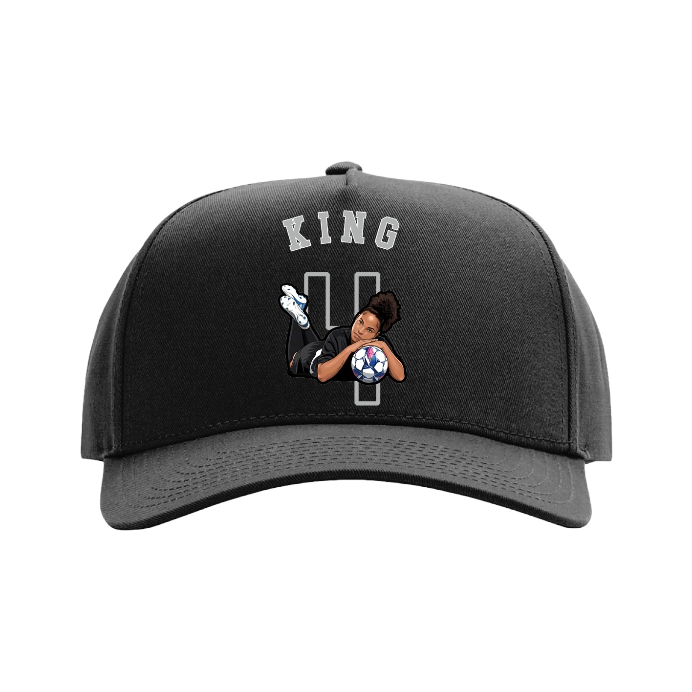 Full Fabric Five-Panel Champ Cap
