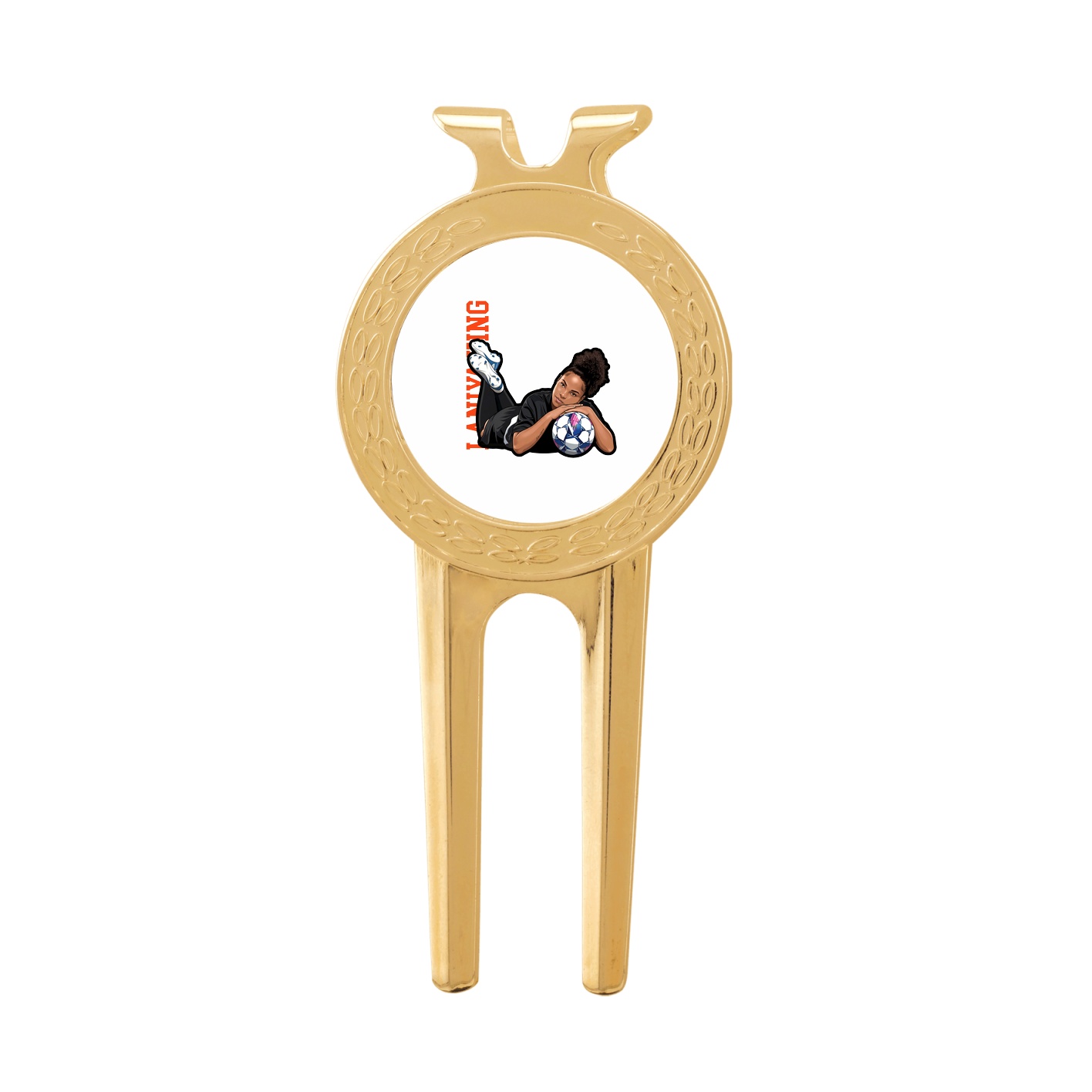 Divot Tool with Ball Marker — Name Vertical in Classic