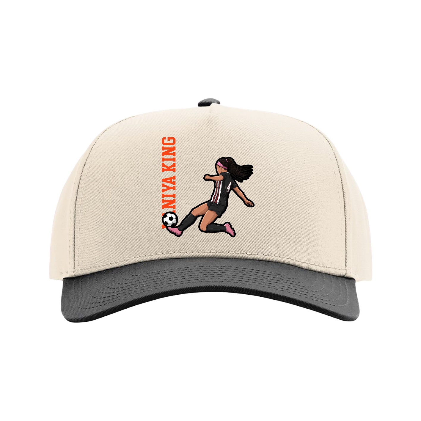 Full Fabric Five-Panel Champ Cap