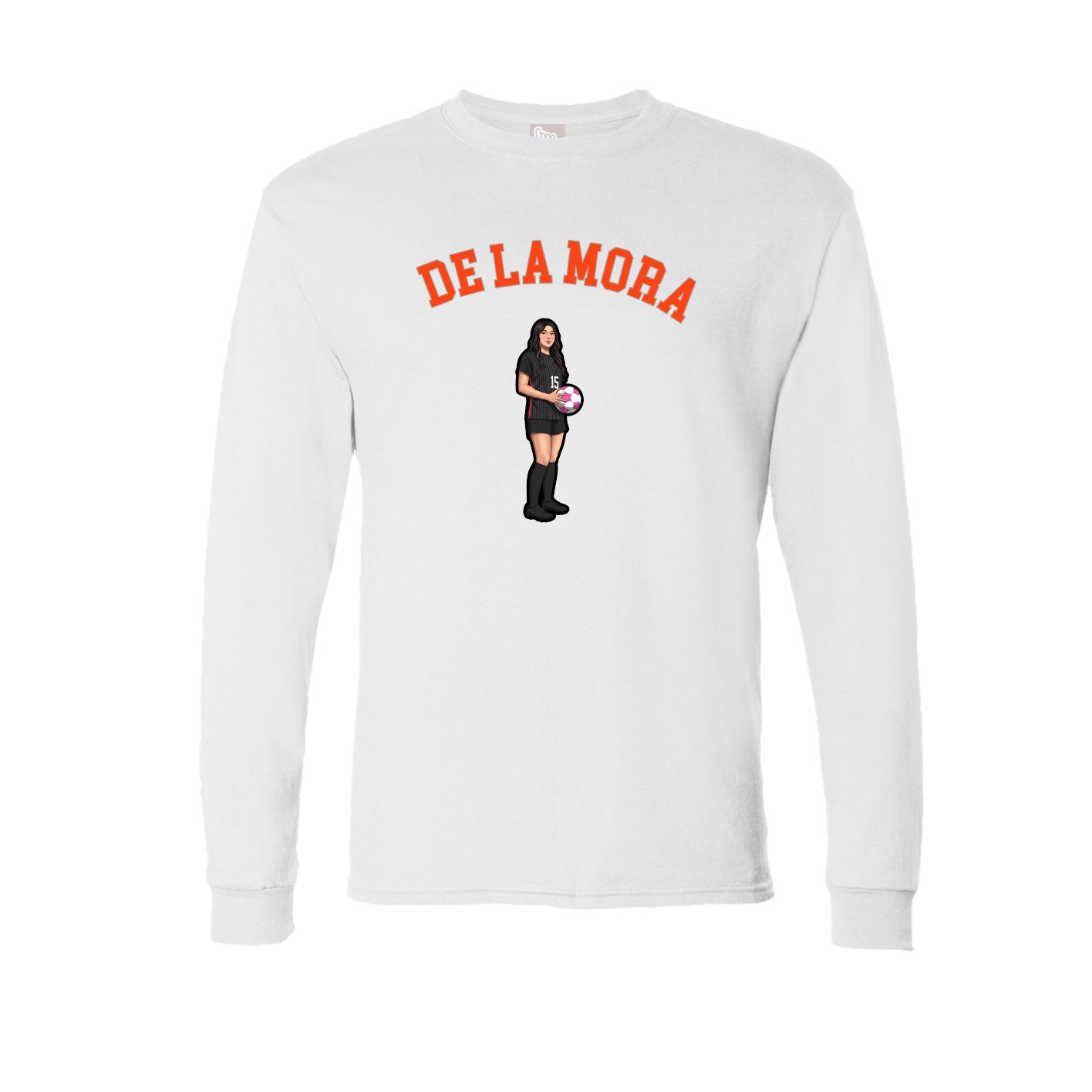 Long Sleeve Tee — Shirsey Arch in White
