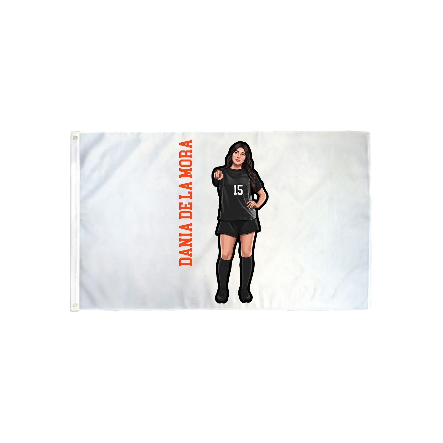 3x5 Flag — Name Vertical in Classic