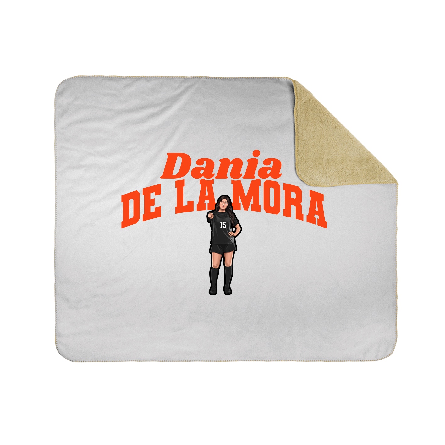 Throw Blanket — Signature Arch in White
