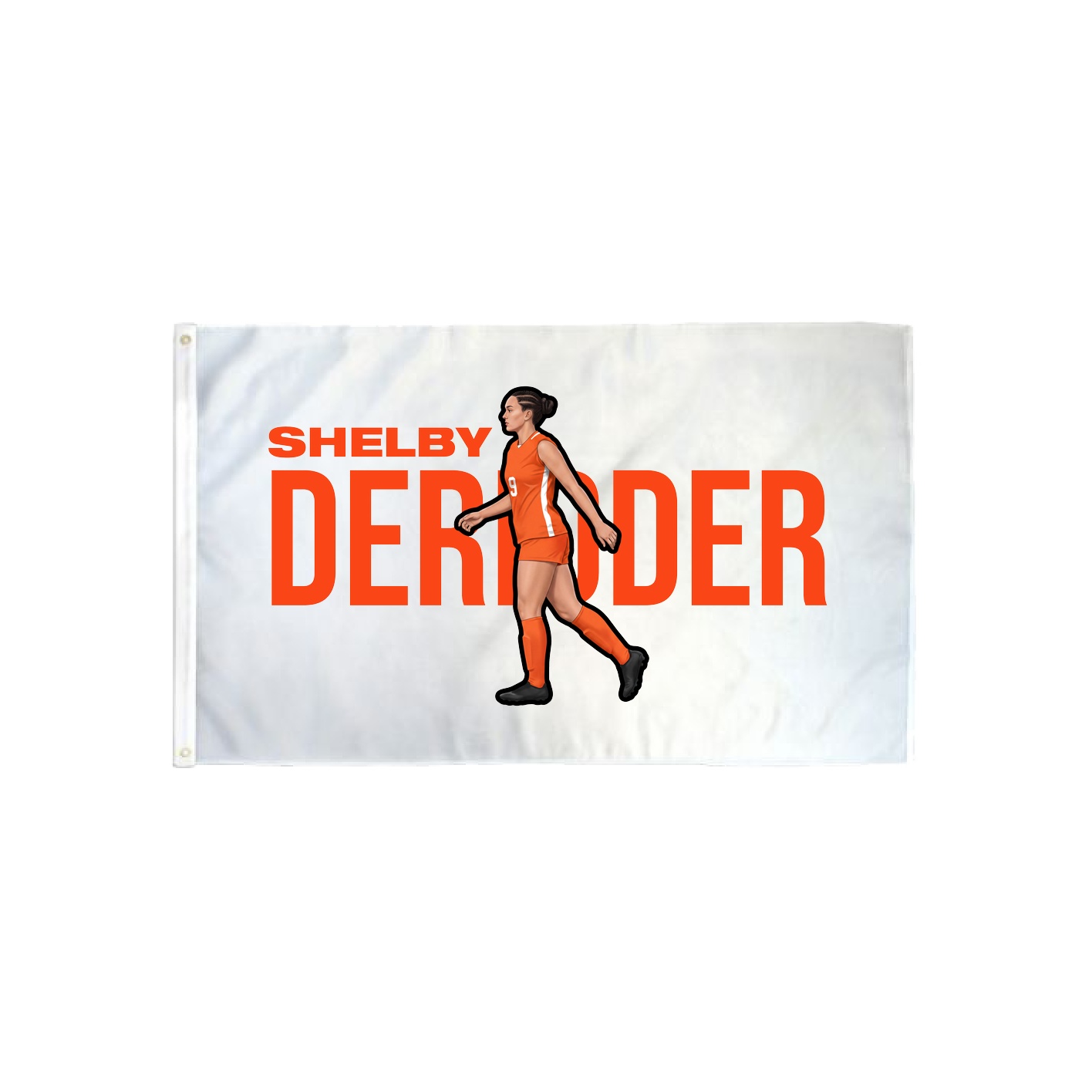 3x5 Flag — Player Name in Classic