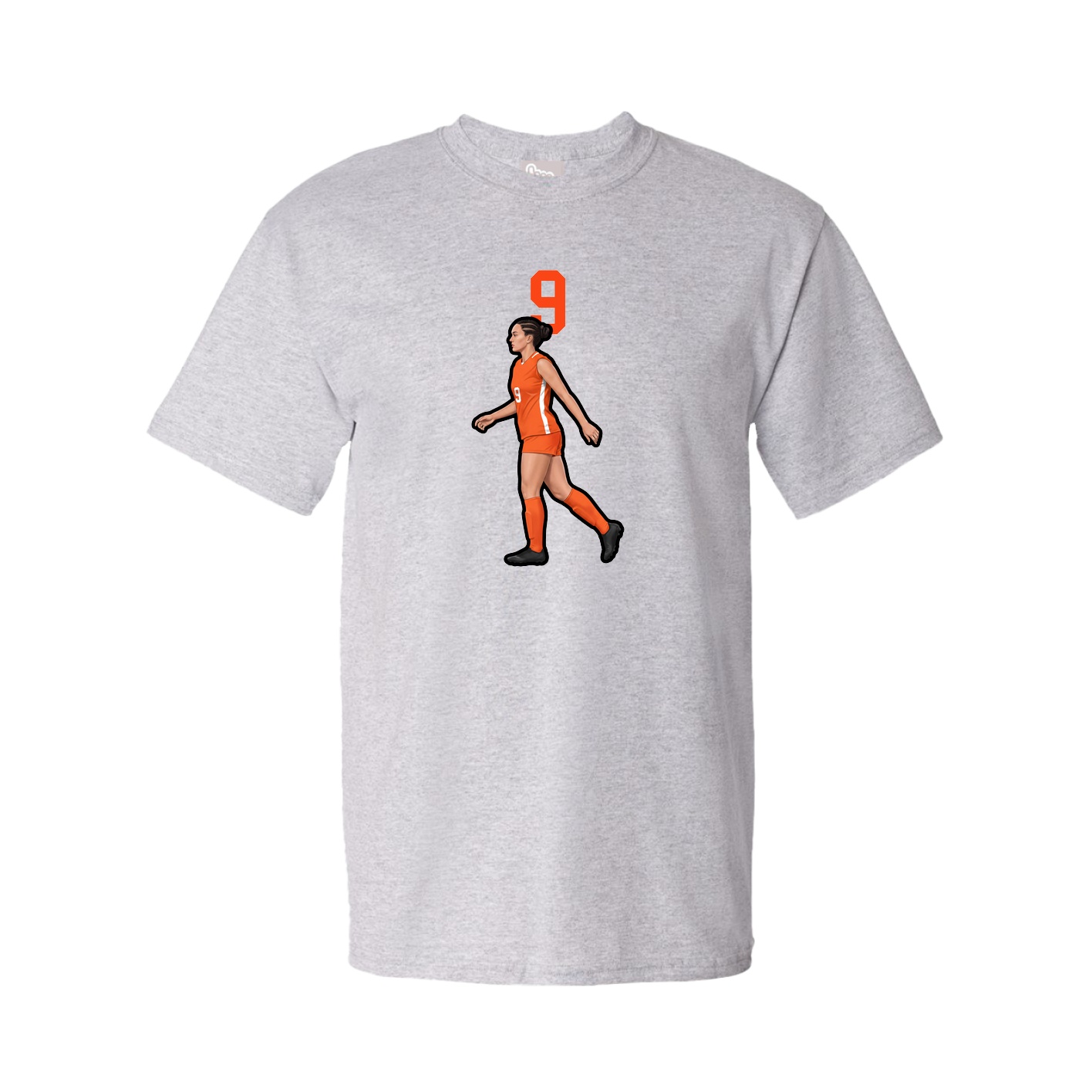 Tee — Number Top in Grey