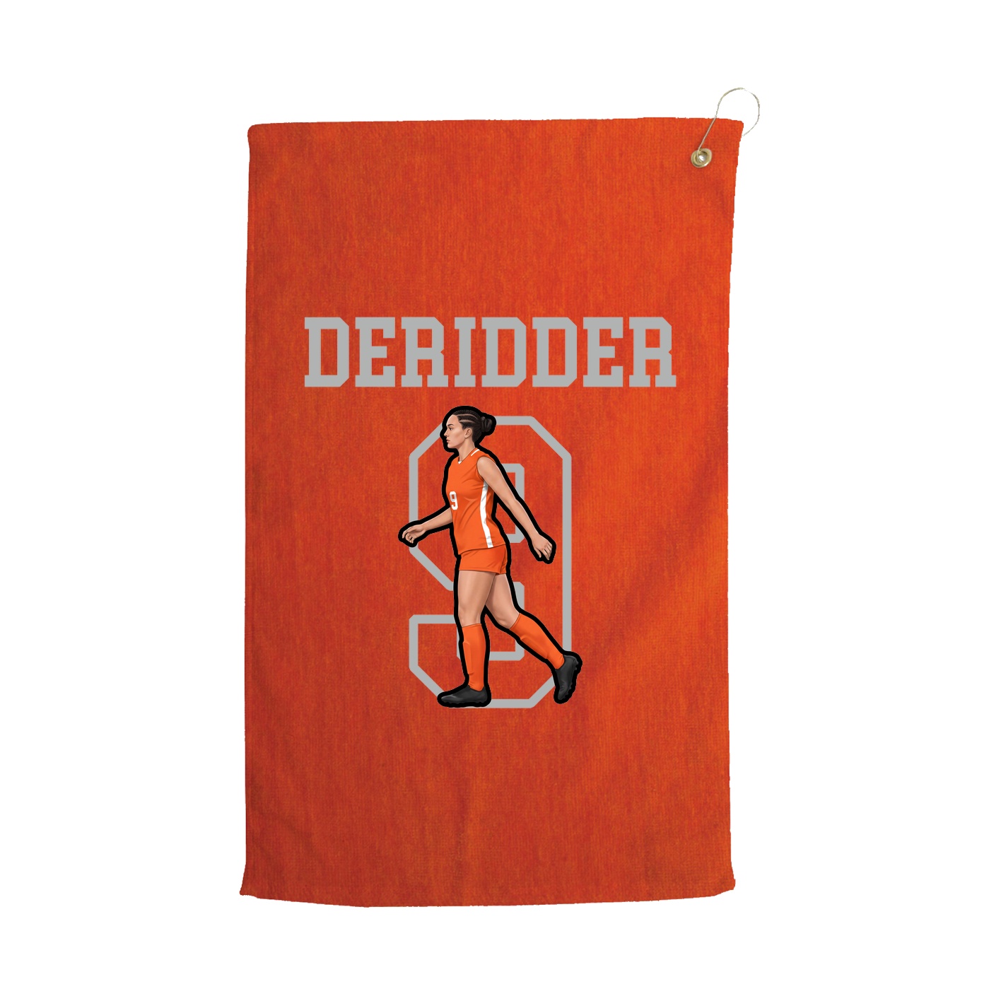 Golf Towel — Shirsey in Orange