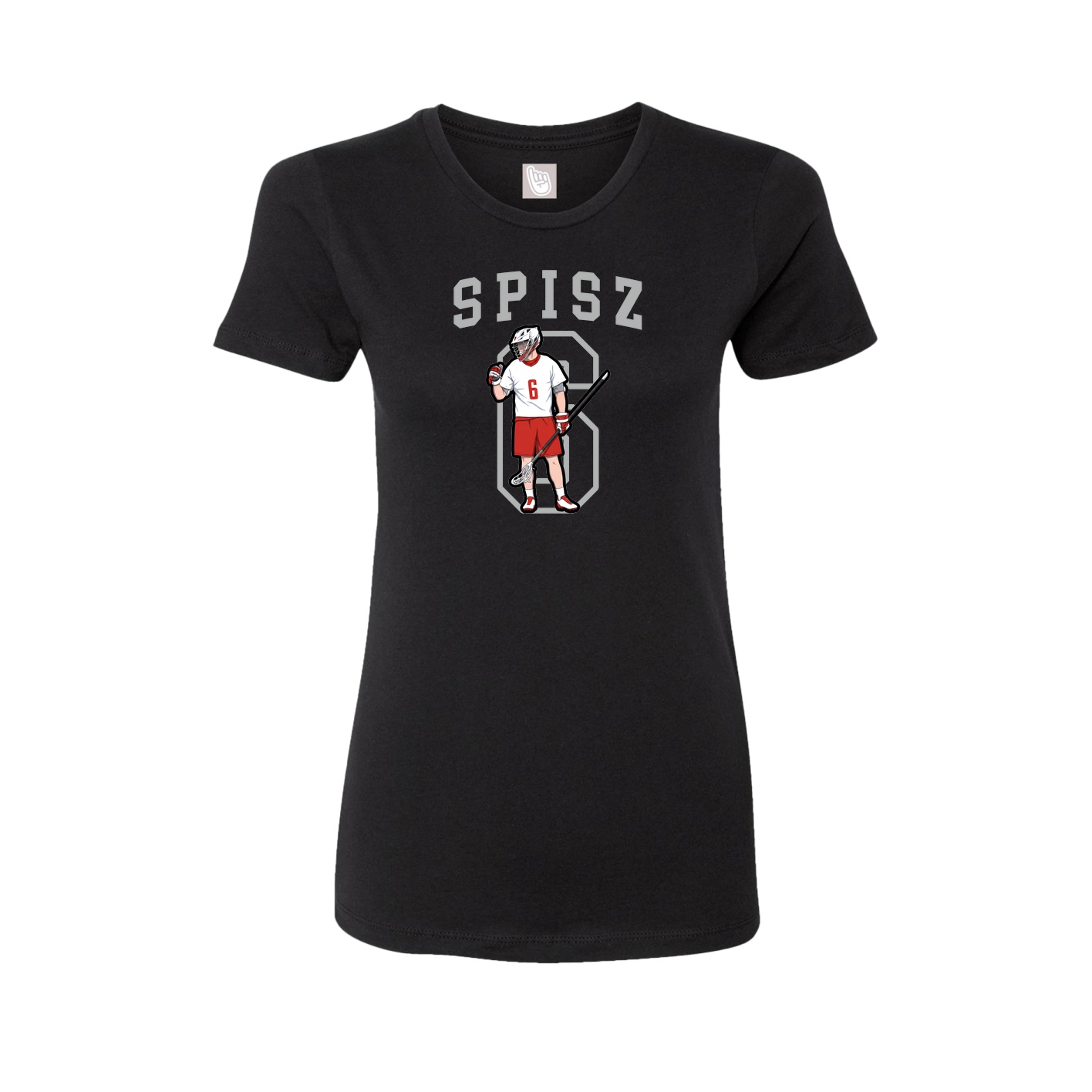 Fitted Women's Tee — Shirsey in Black