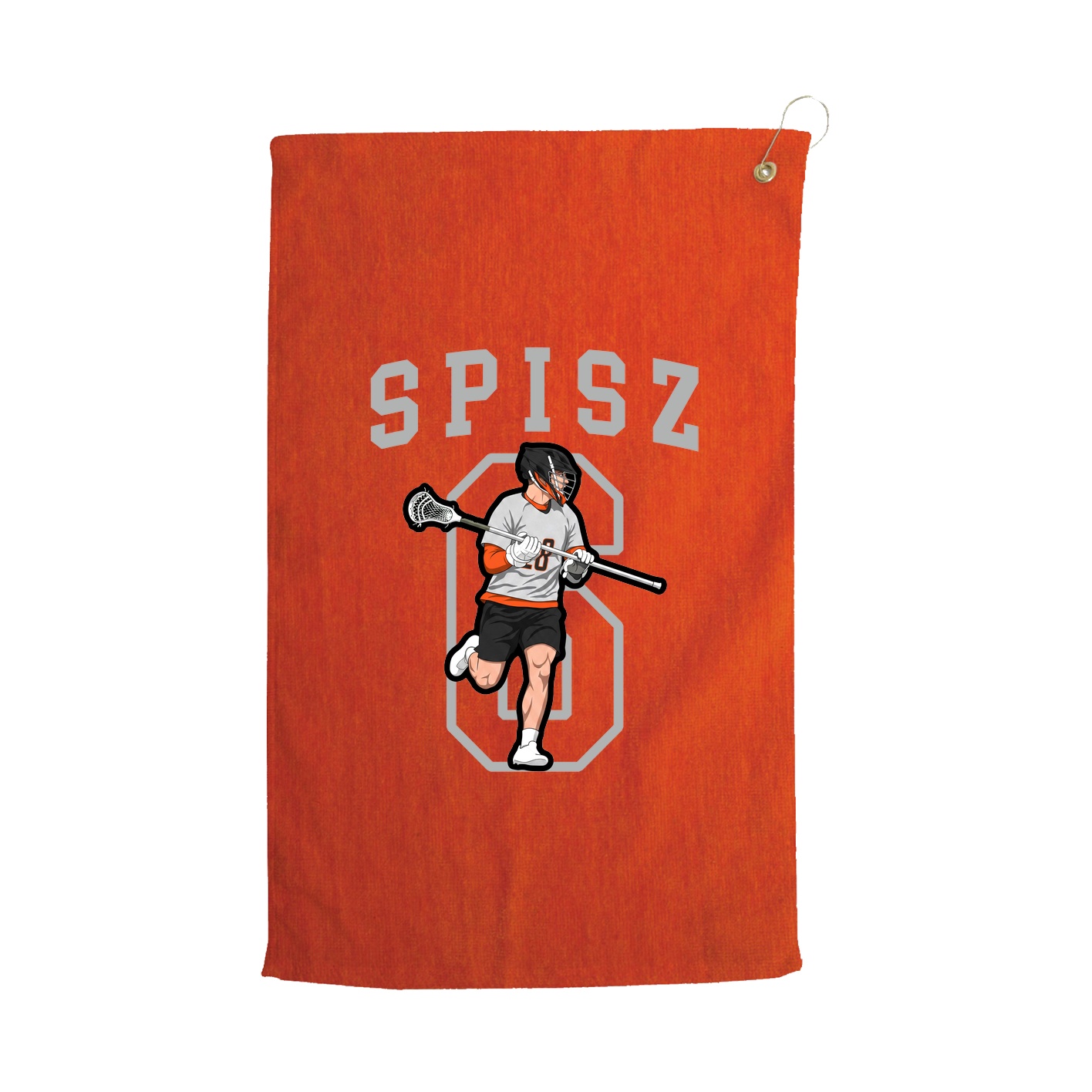 Golf Towel — Shirsey in Orange