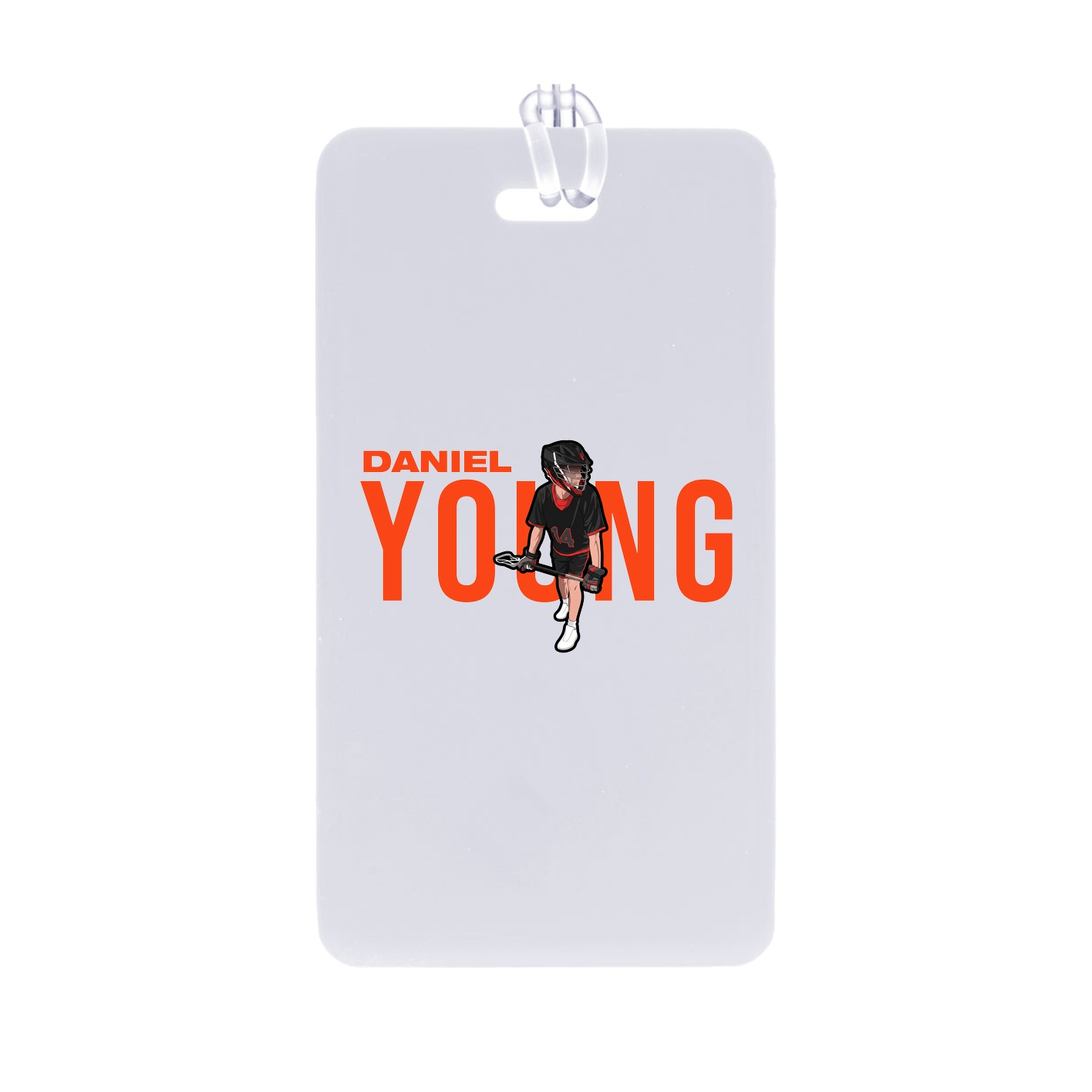 Bag Tag — Player Name in Classic