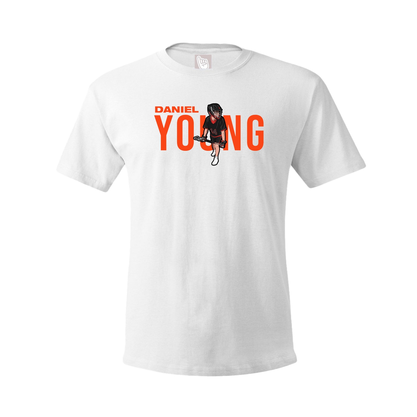 Youth Tee — Player Name in White