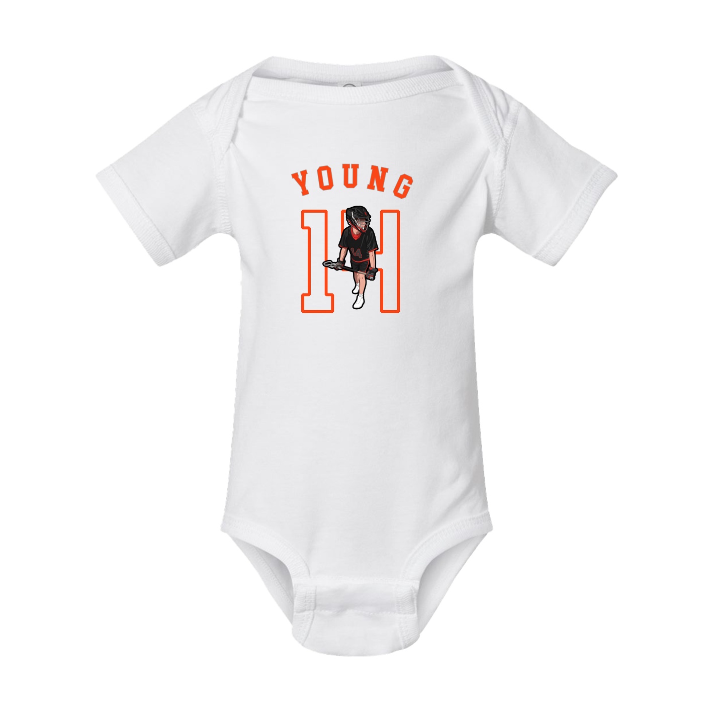Baby Onesie — Shirsey Arch in White