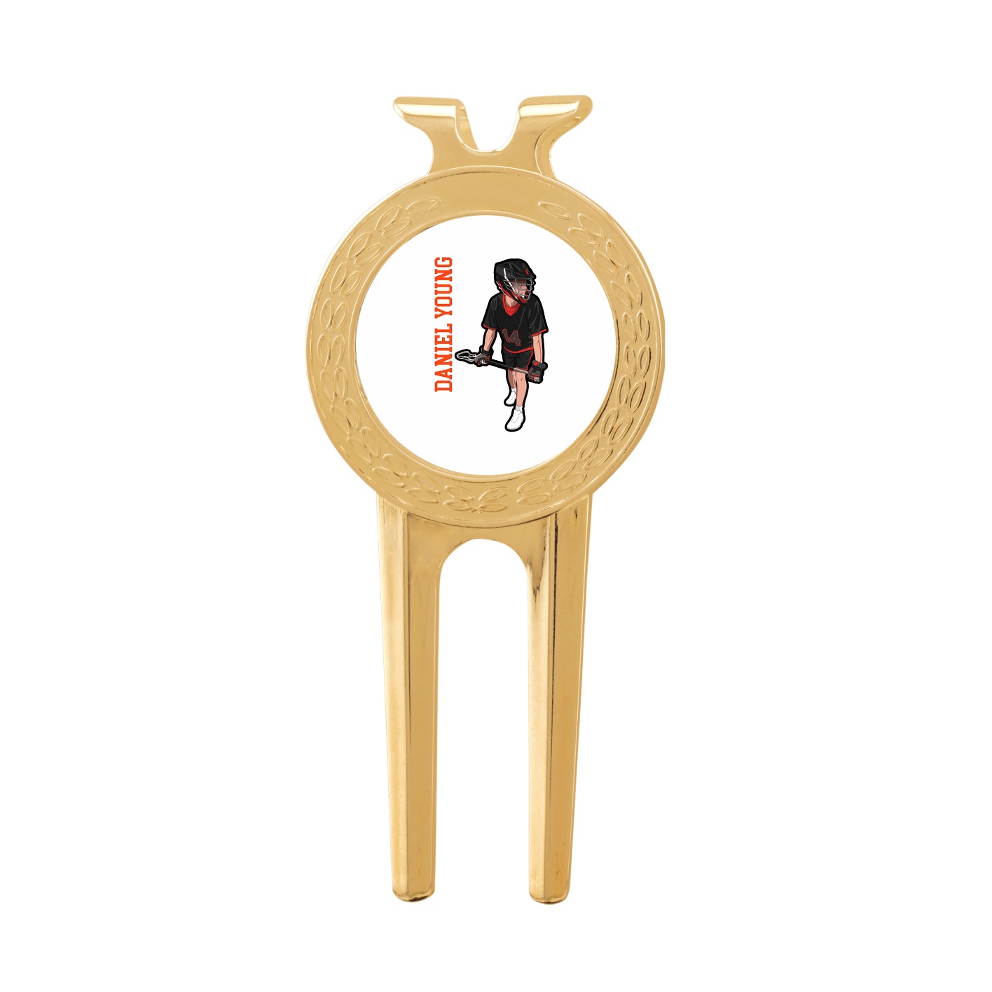 Divot Tool with Ball Marker — Name Vertical in Classic