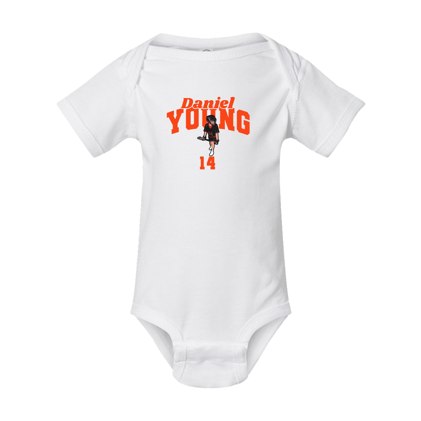 Baby Onesie — Signature Arch in White