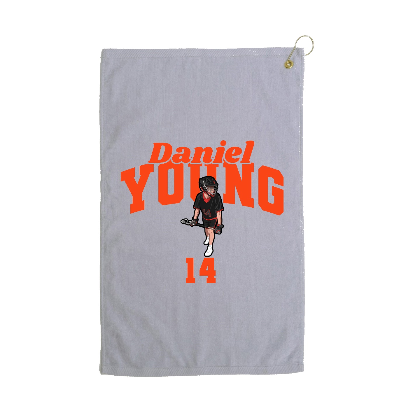 Golf Towel — Signature Arch in Grey