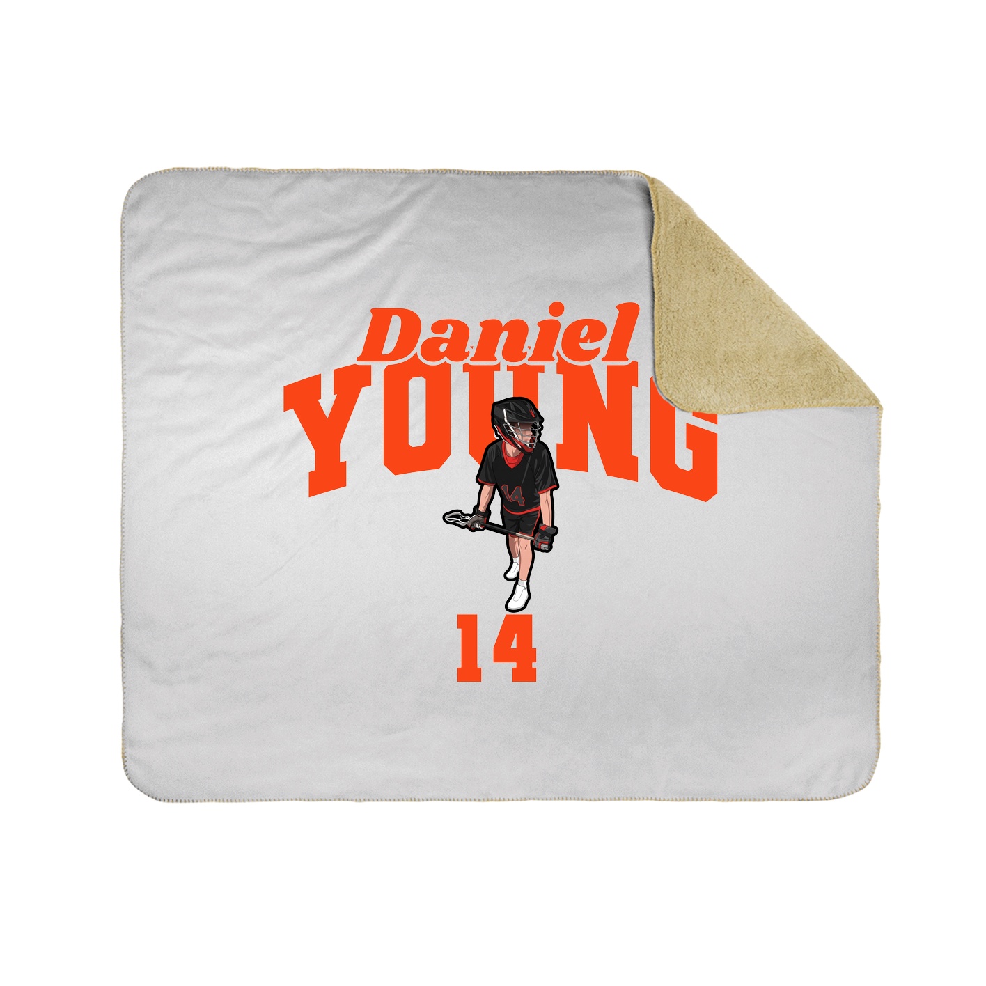 Throw Blanket — Signature Arch in White