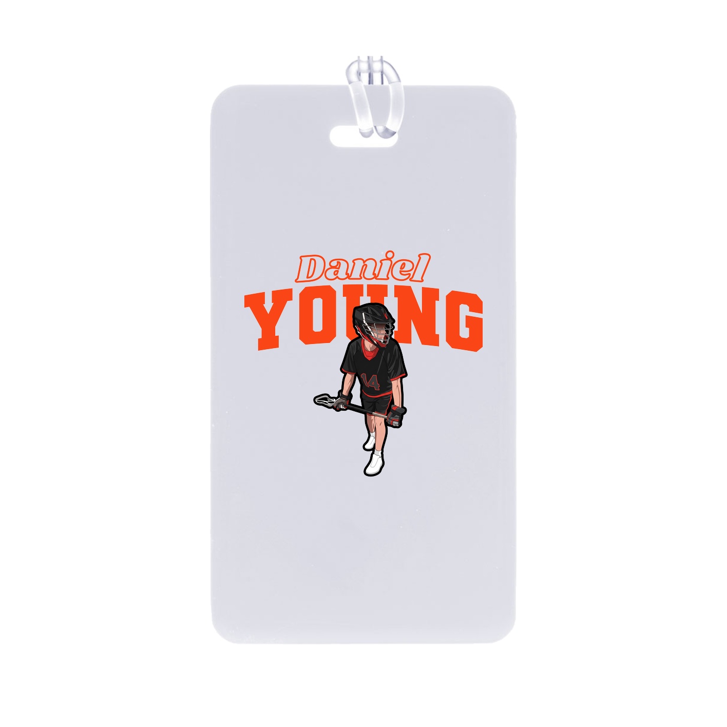 Bag Tag — Name Arch in Classic