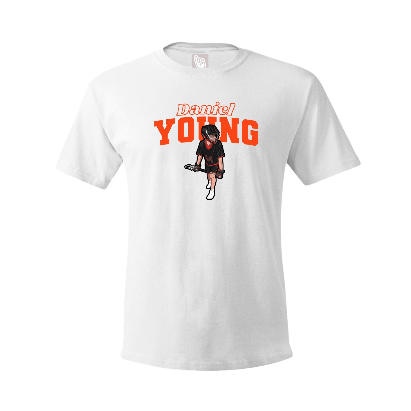 Tee — Name Arch in White