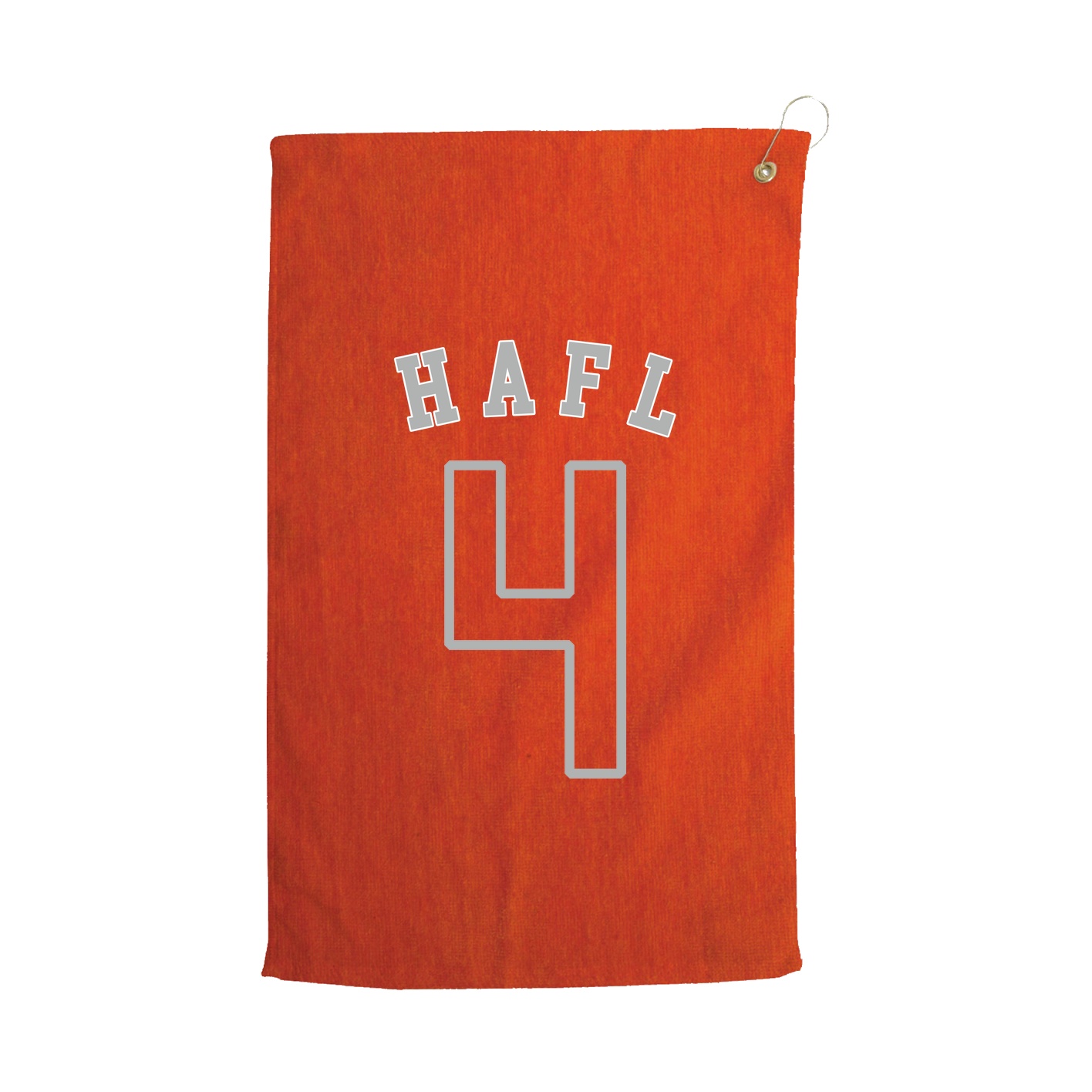 Golf Towel — Shirsey Arch in Orange
