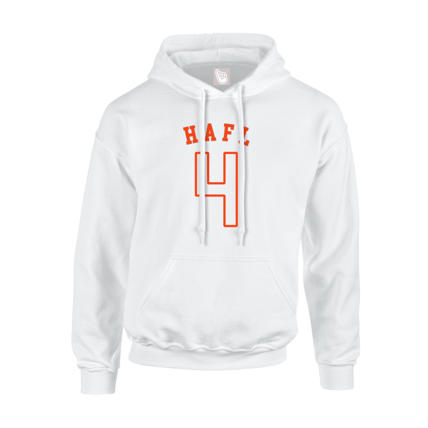 Hoodie — Shirsey Arch in White