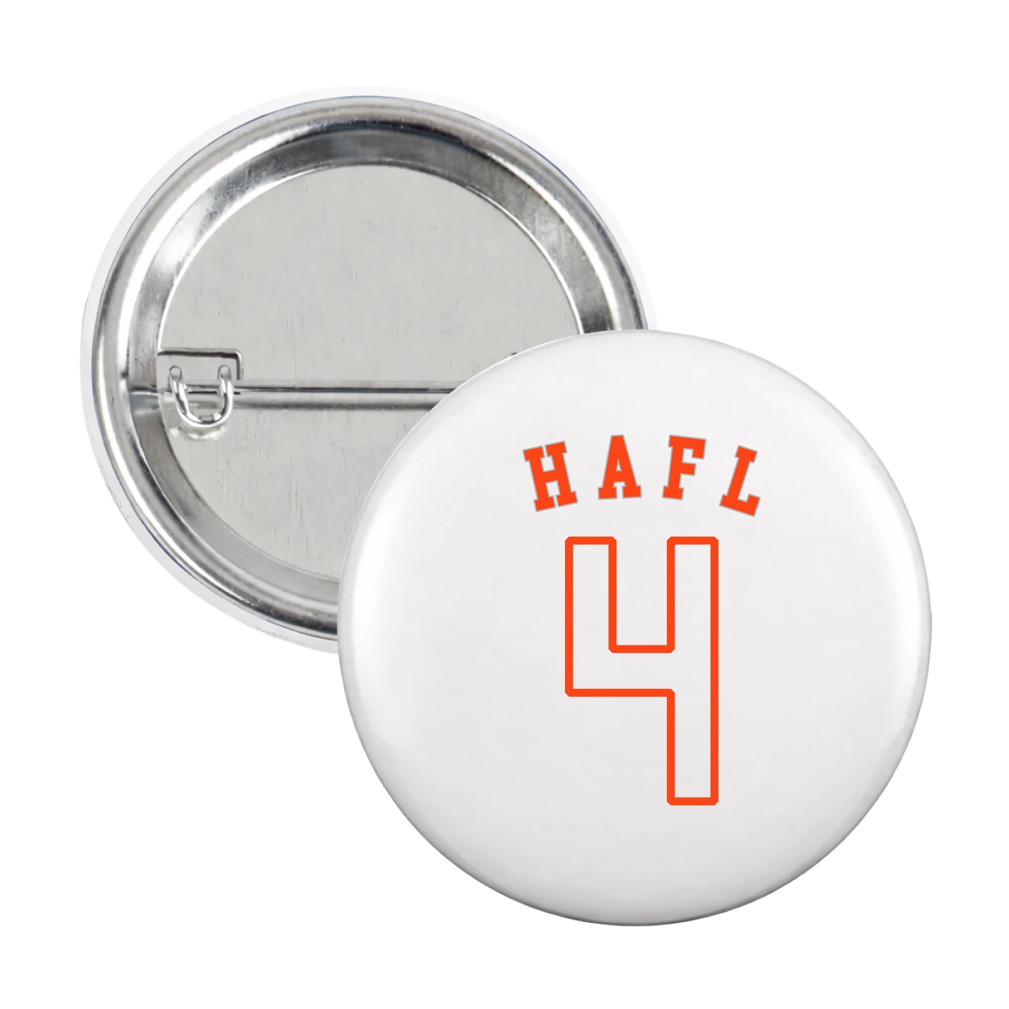 Game Day Button — Shirsey Arch in White