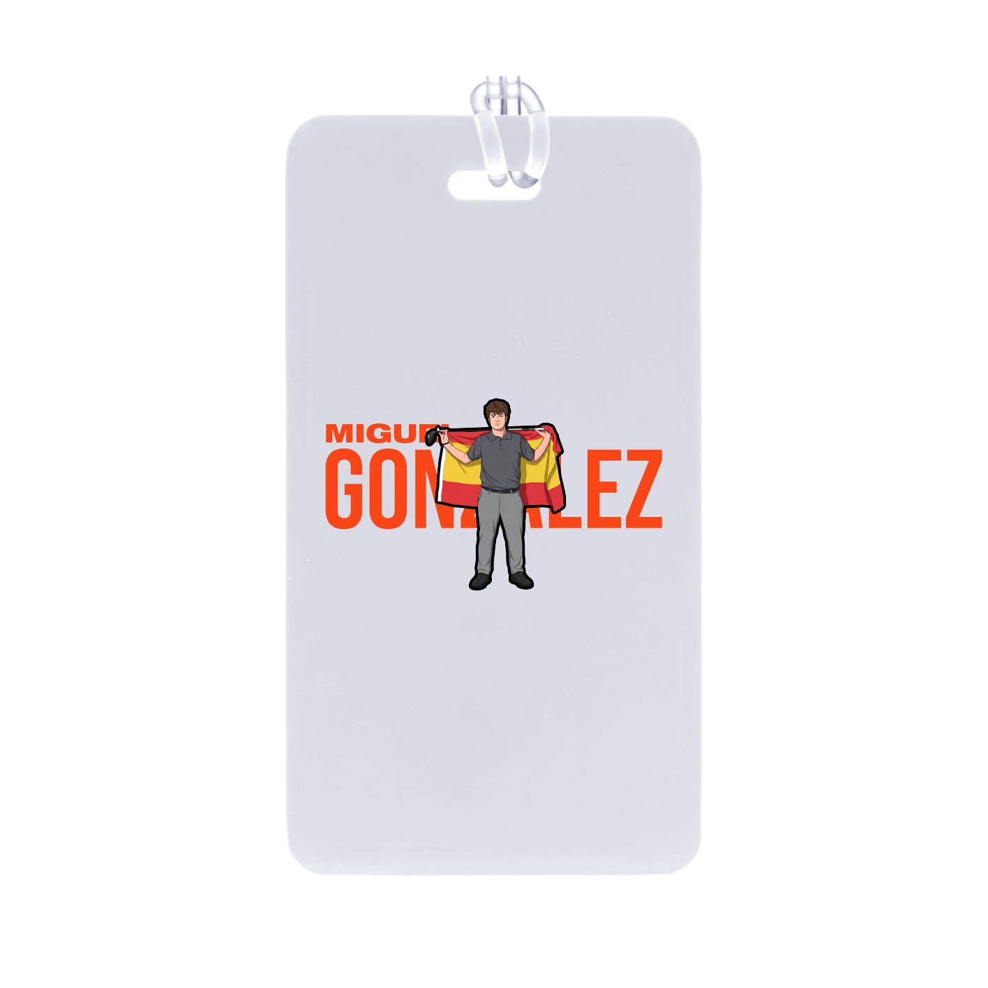 Bag Tag — Player Name in Classic
