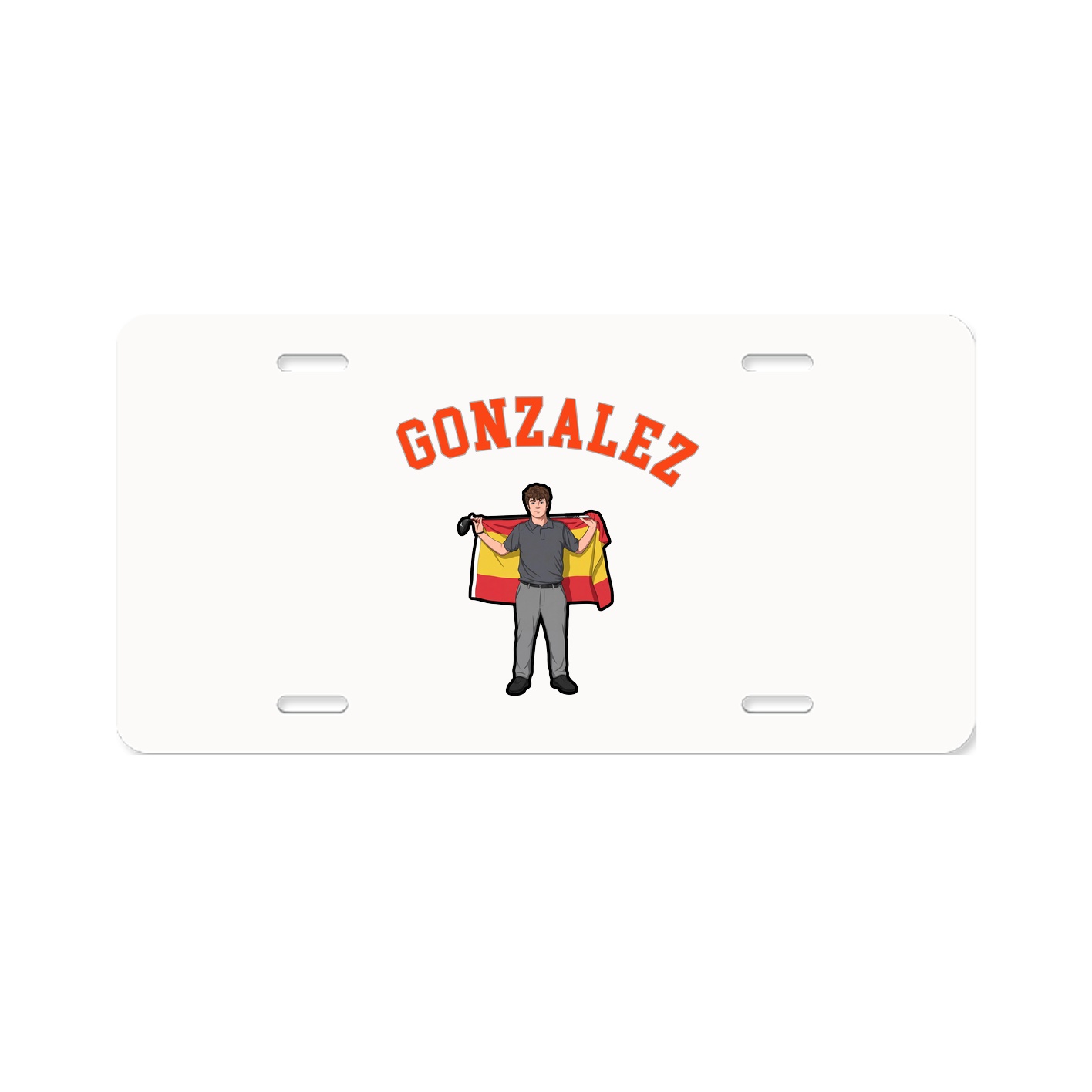 License Plate — Shirsey Arch in Classic