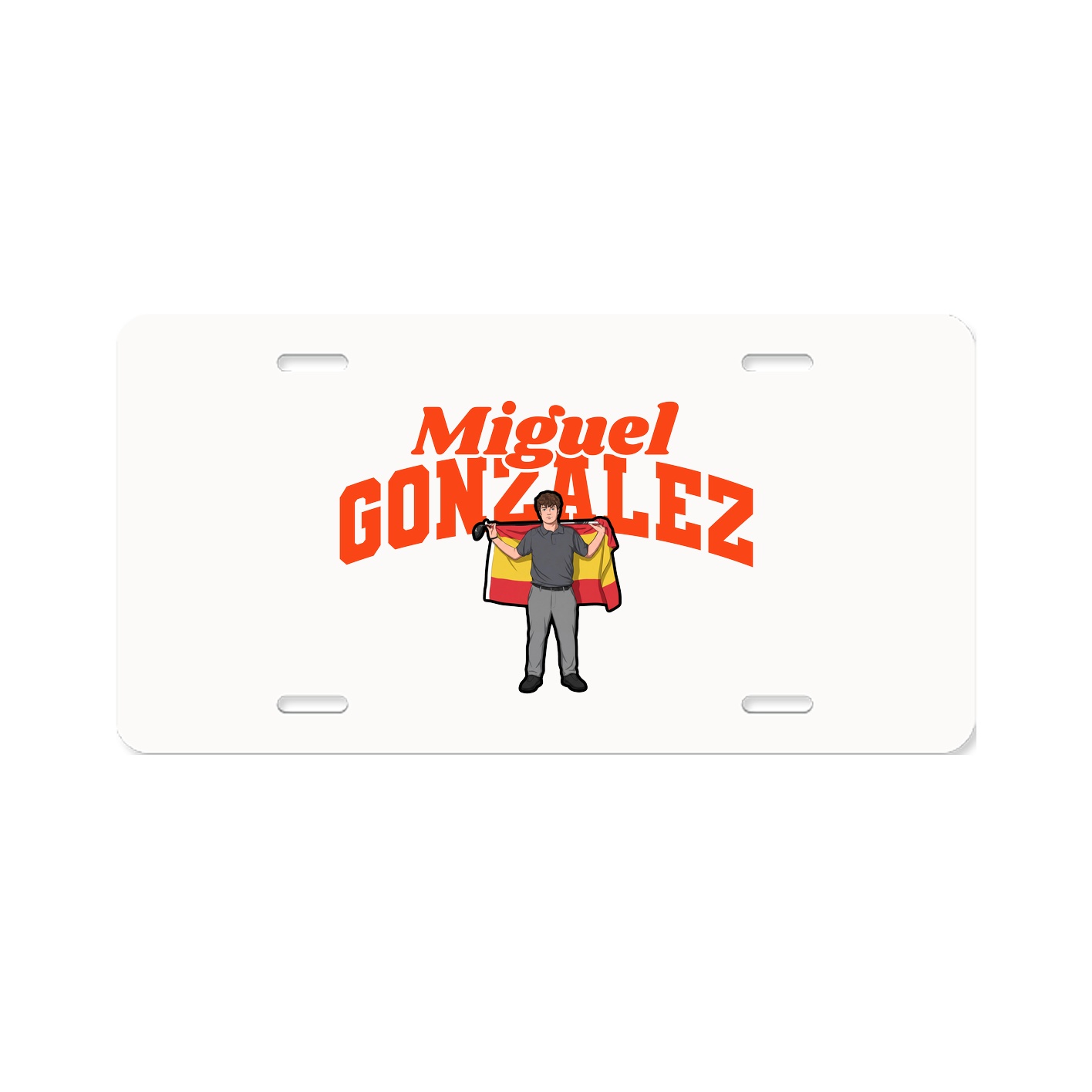 License Plate — Signature Arch in Classic