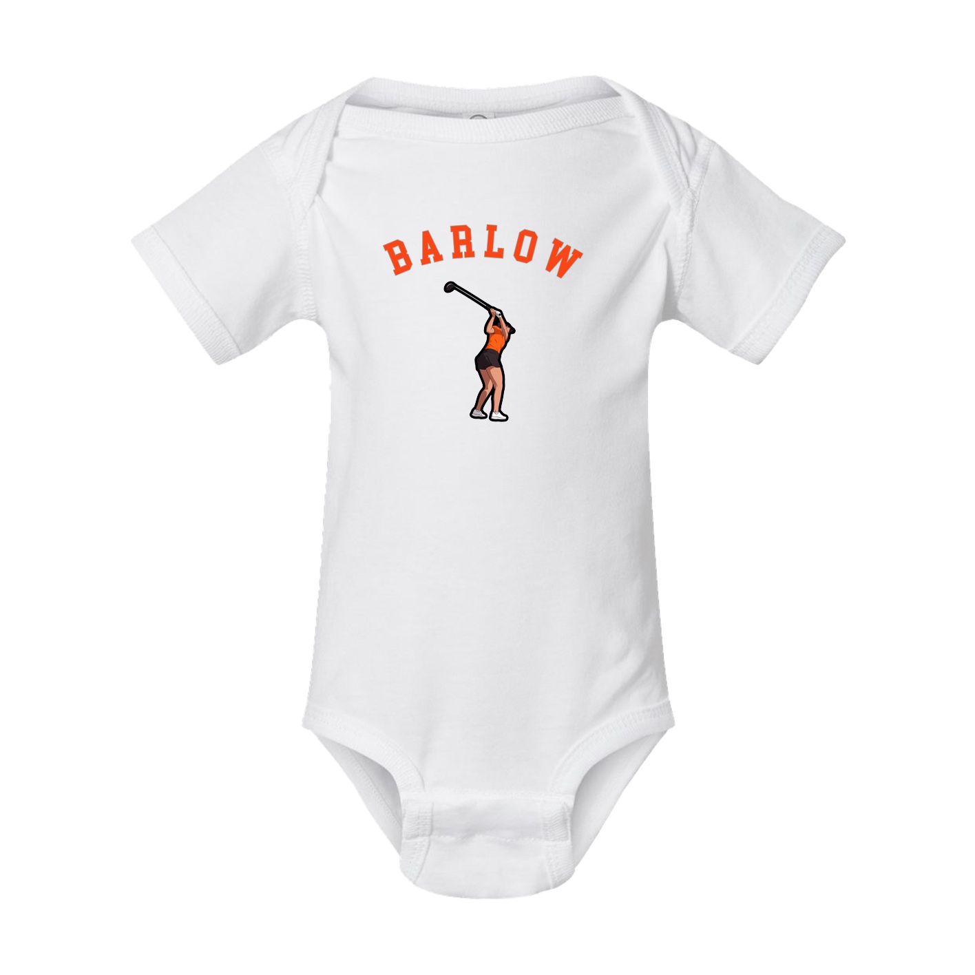 Baby Onesie — Shirsey Arch in White