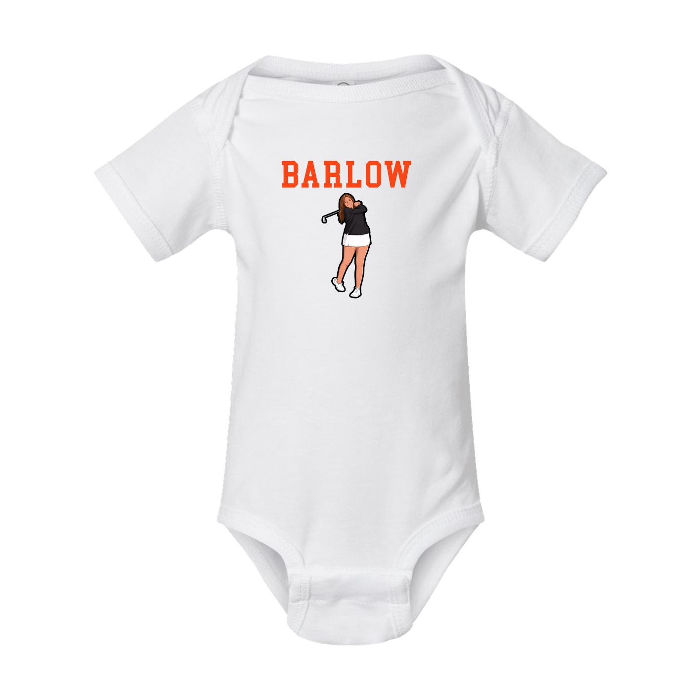 Baby Onesie — Shirsey in White