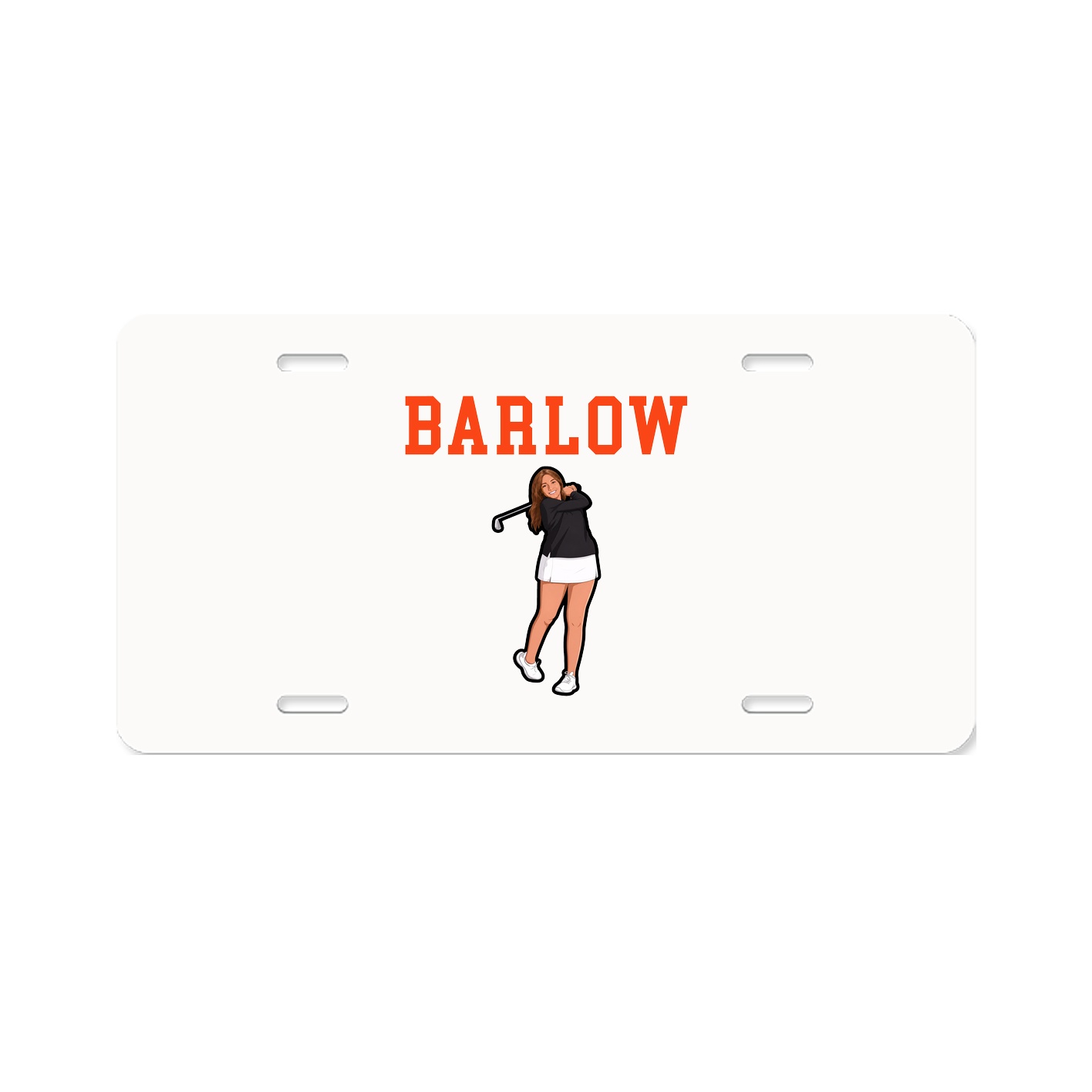 License Plate — Shirsey in Classic