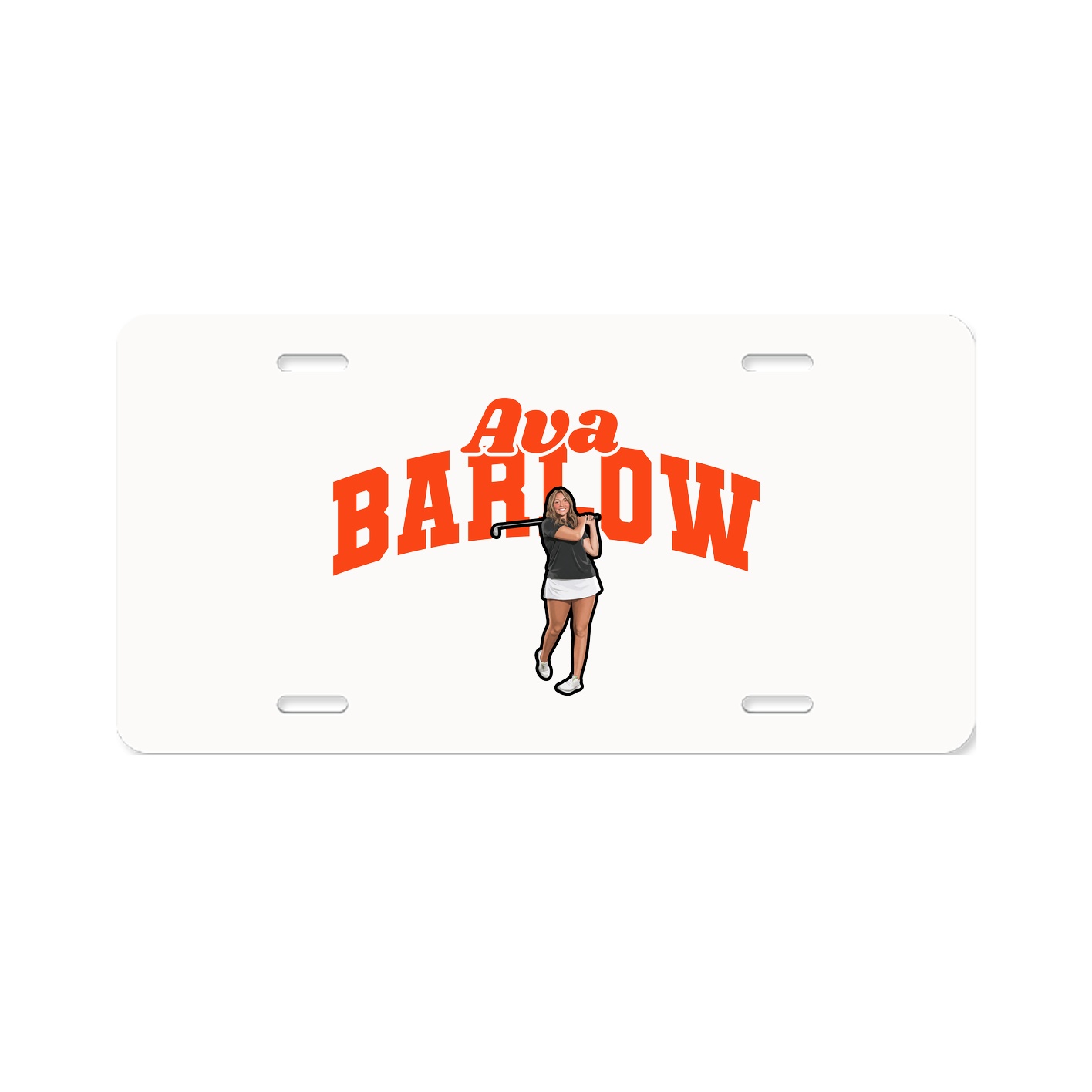 License Plate — Signature Arch in Classic
