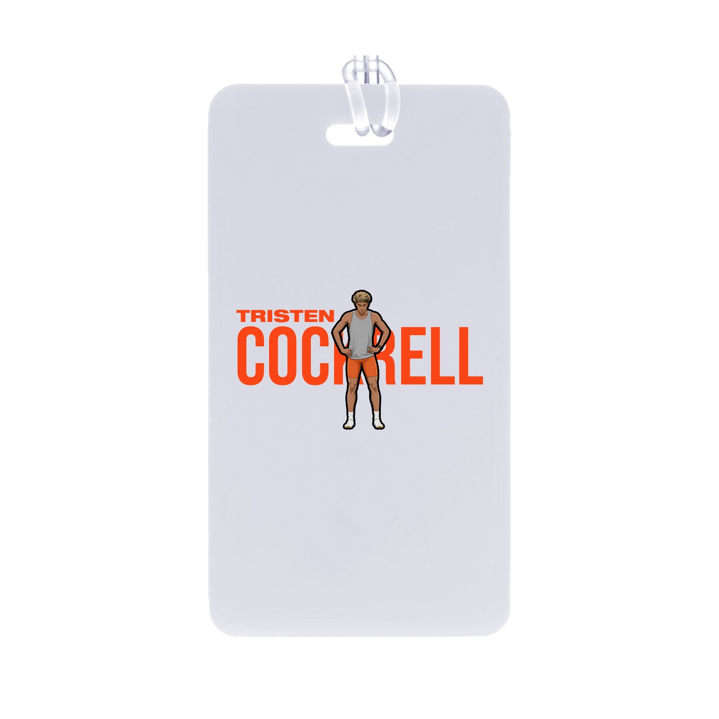 Bag Tag — Player Name in Classic