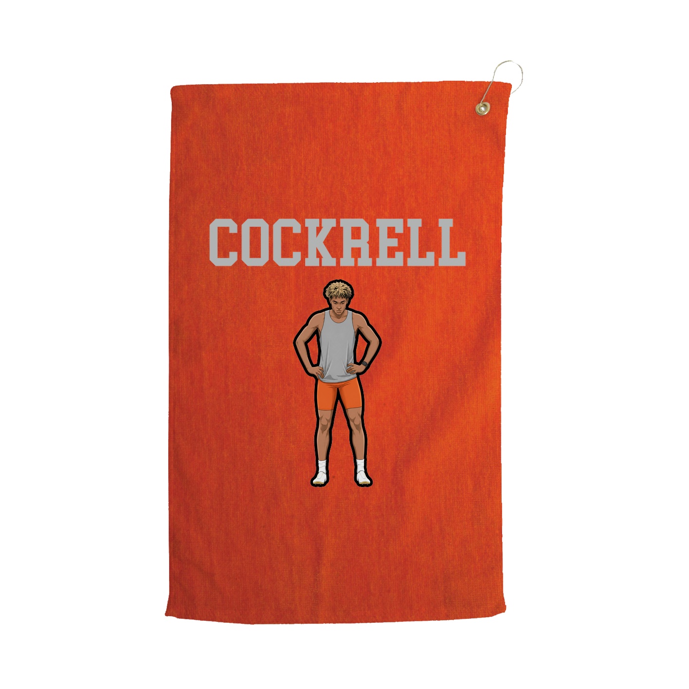 Golf Towel — Shirsey in Orange