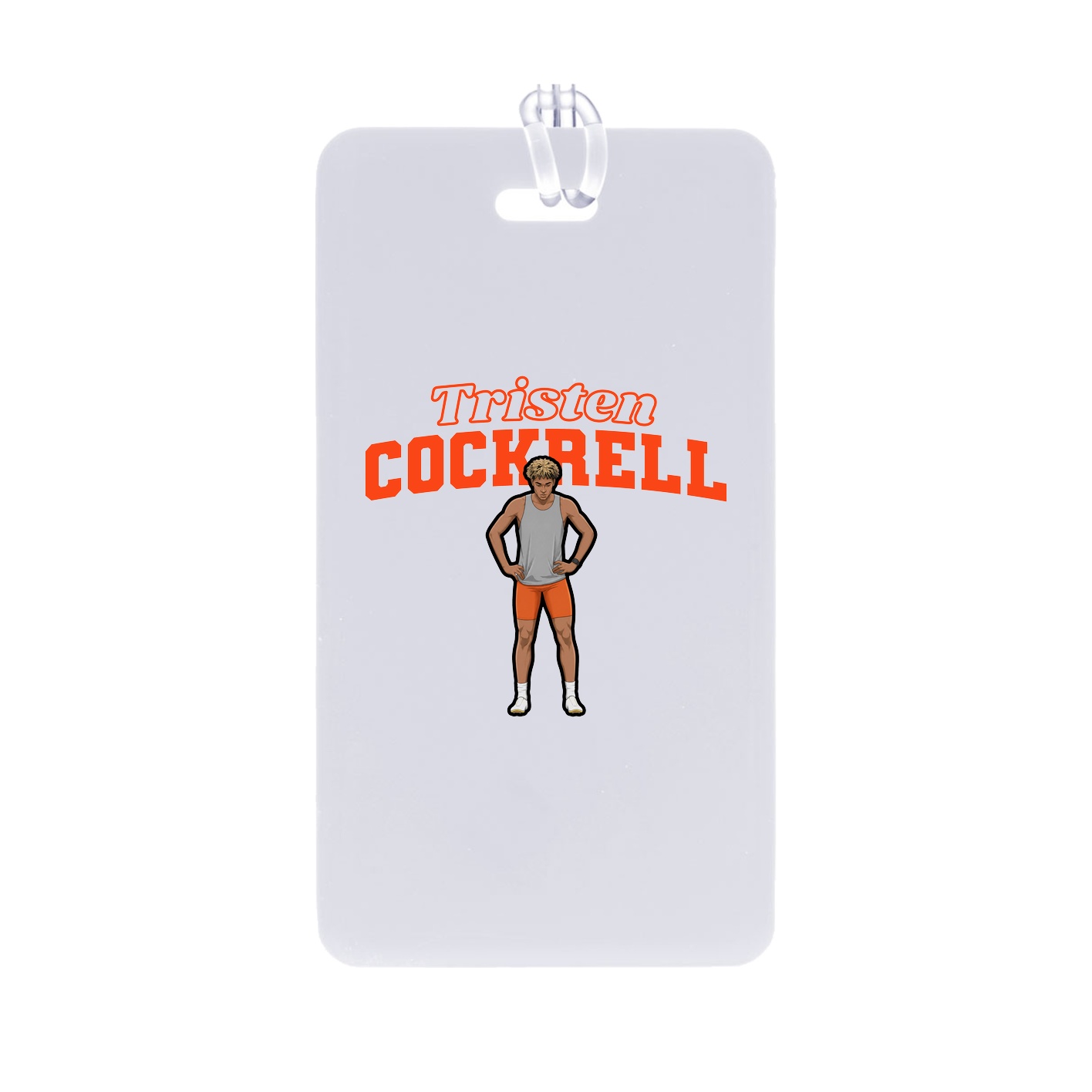 Bag Tag — Name Arch in Classic