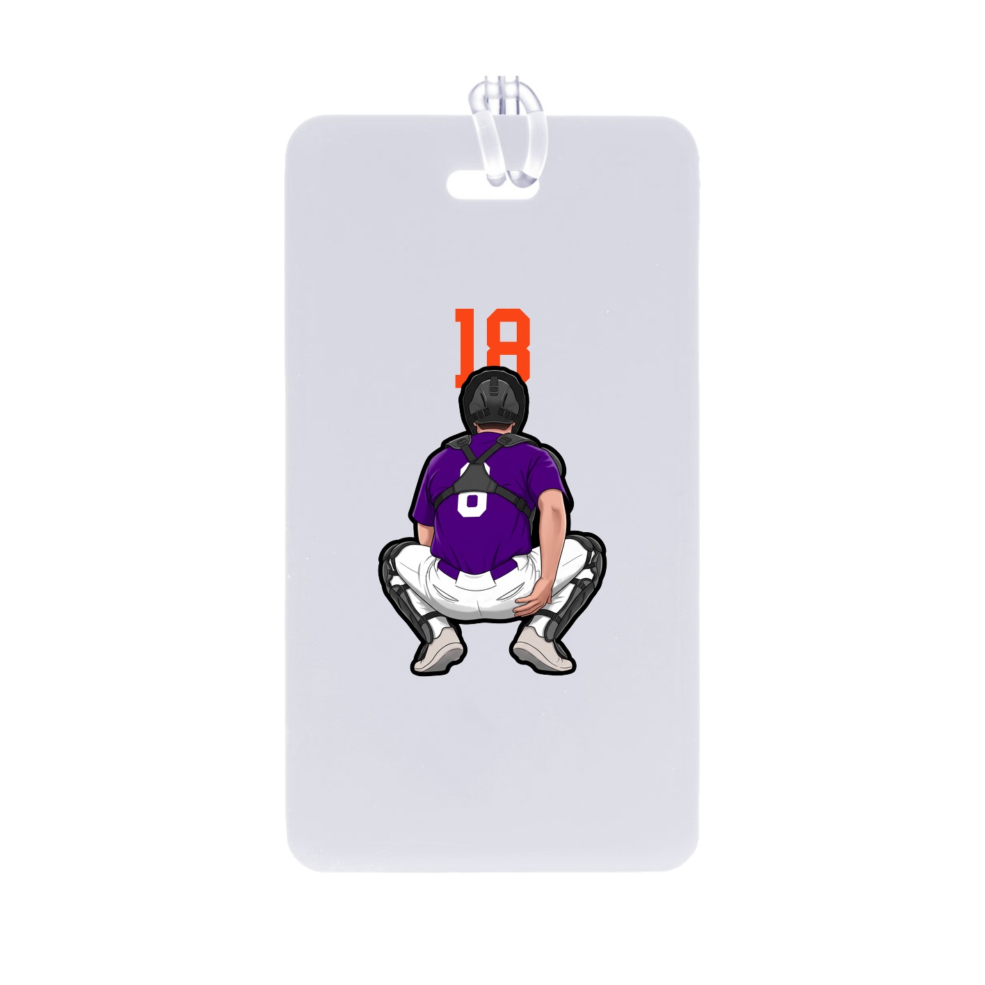 Bag Tag — Number Top in Classic