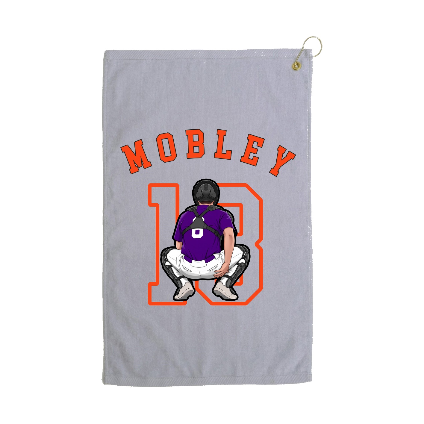 Golf Towel — Shirsey Arch in Grey