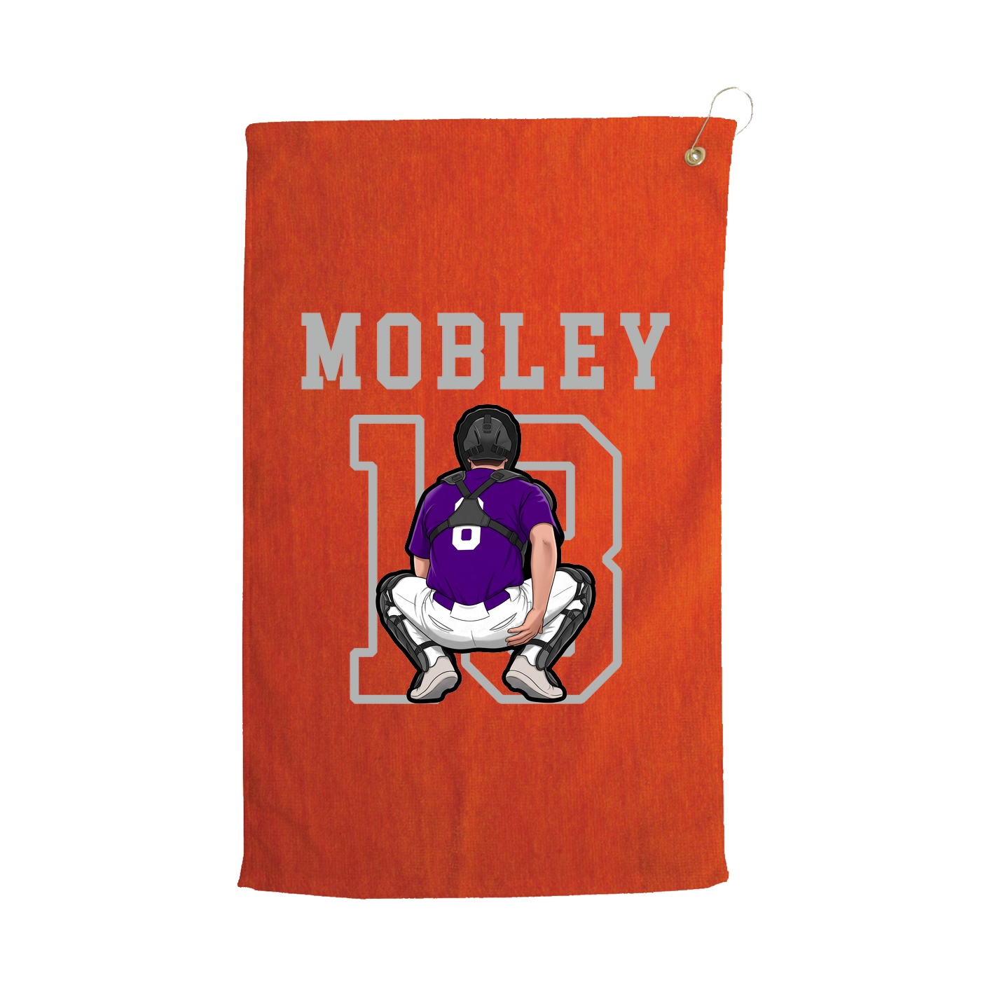 Golf Towel — Shirsey in Orange