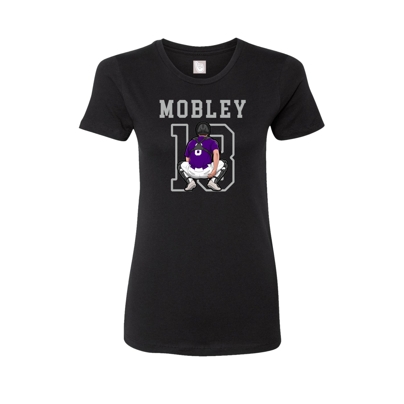 Fitted Women's Tee — Shirsey in Black