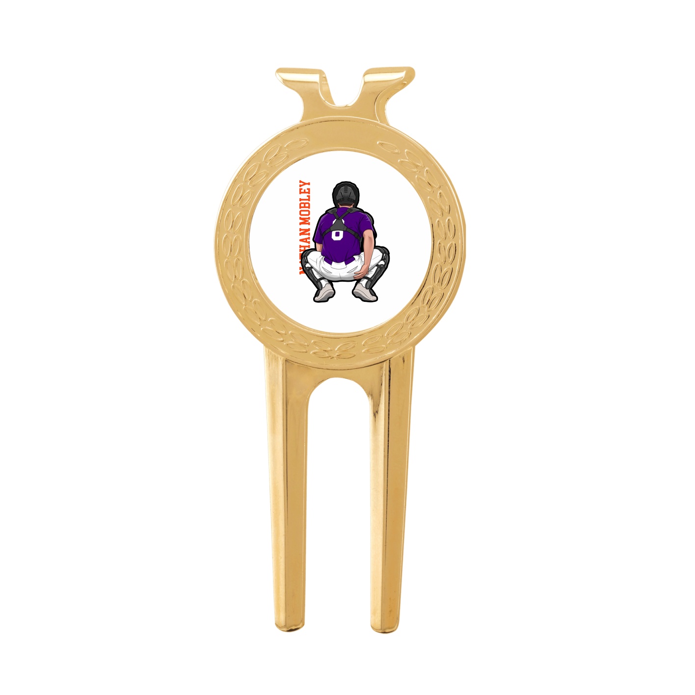 Divot Tool with Ball Marker — Name Vertical in Classic