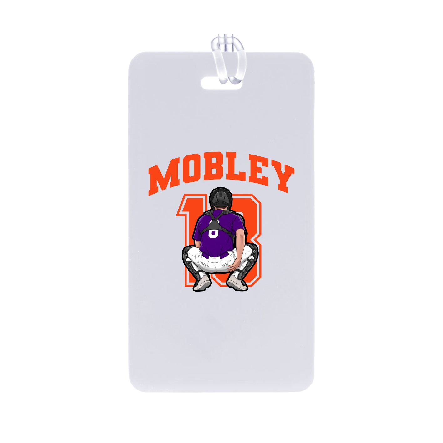 Bag Tag — Number in Classic
