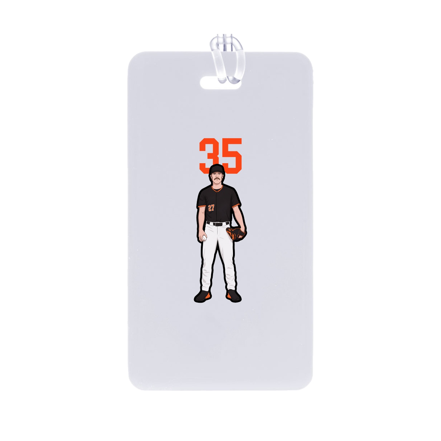 Bag Tag — Number Top in Classic
